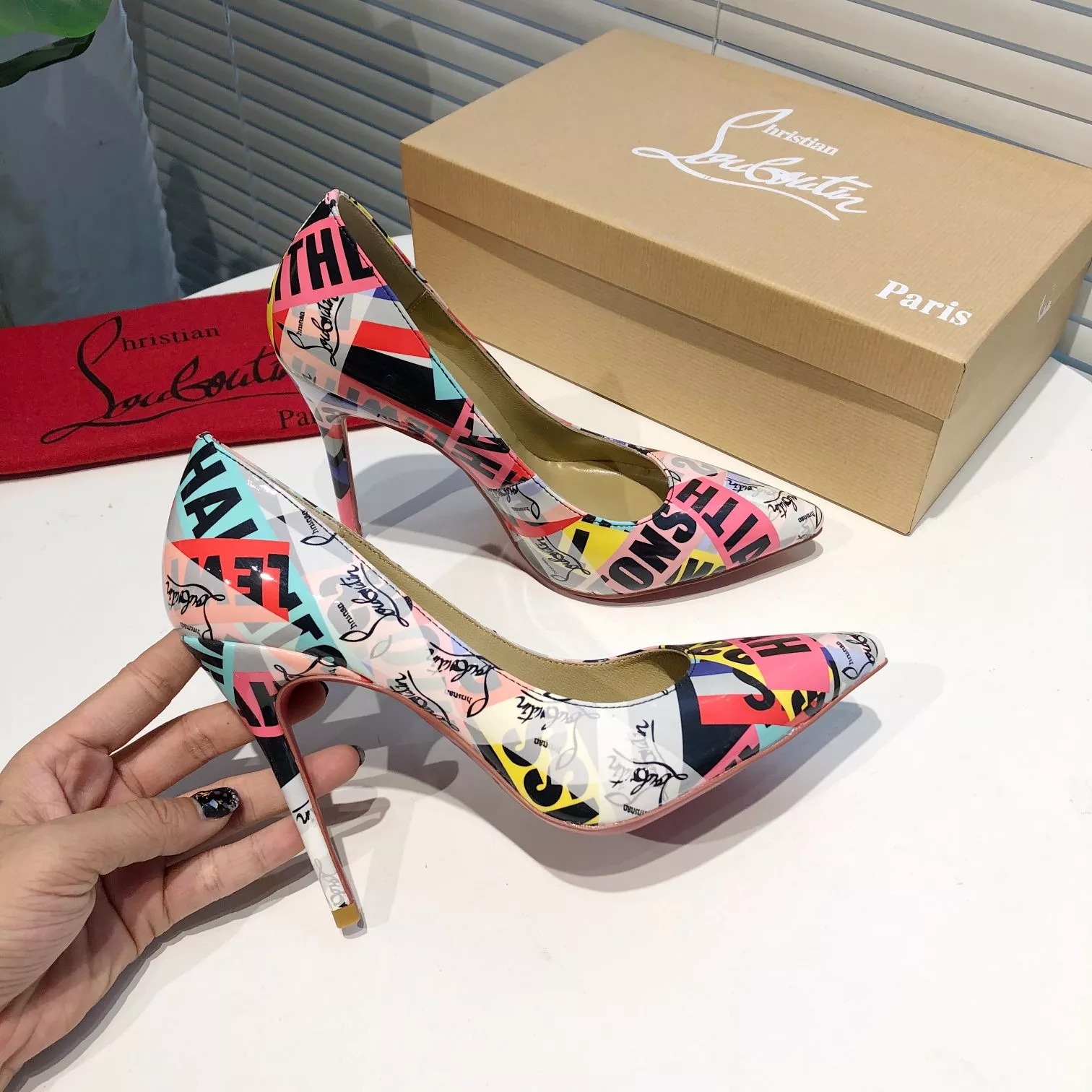 Christian Louboutin High-heeled shoes For Women Efficient 3778