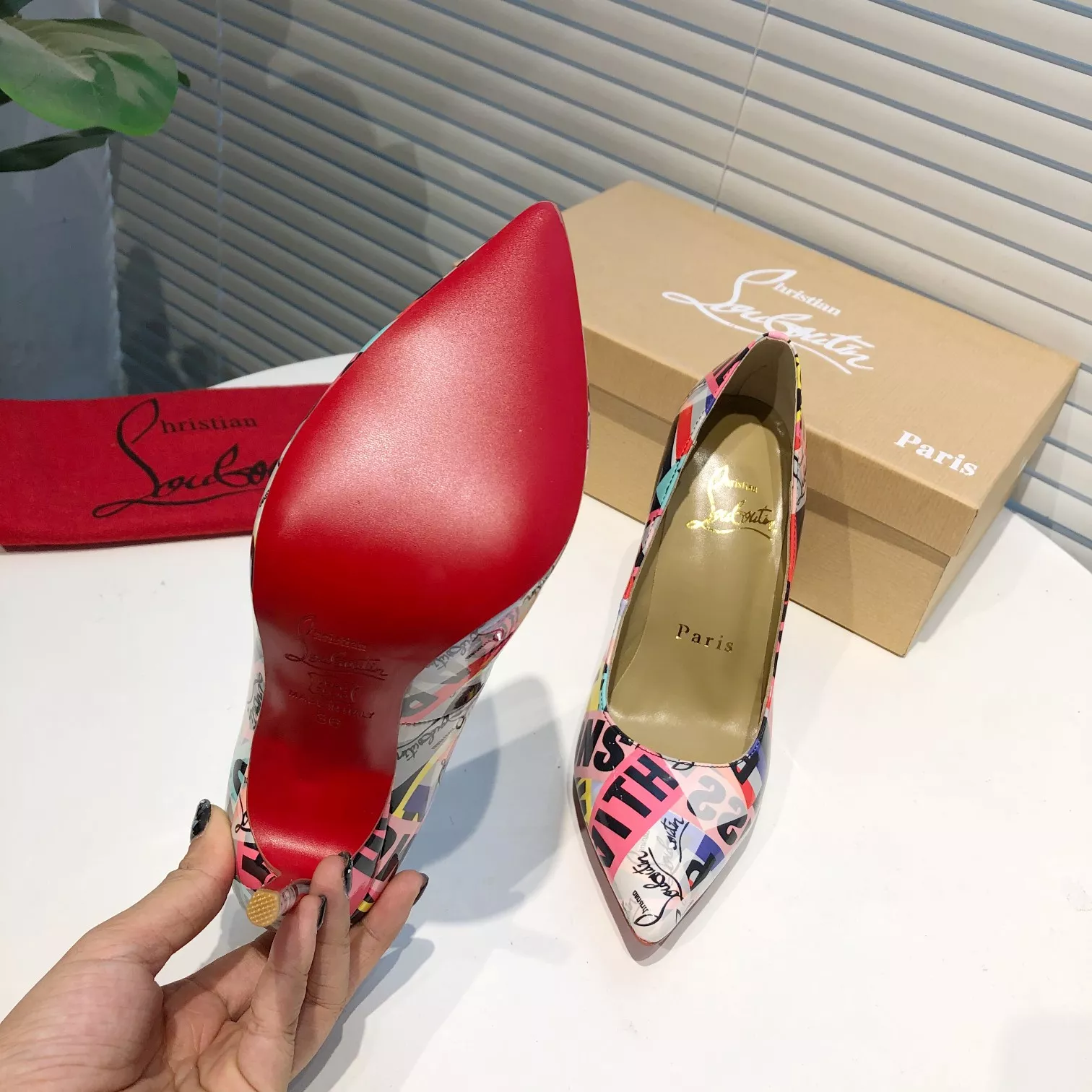 Christian Louboutin High-heeled shoes For Women Efficient 3778