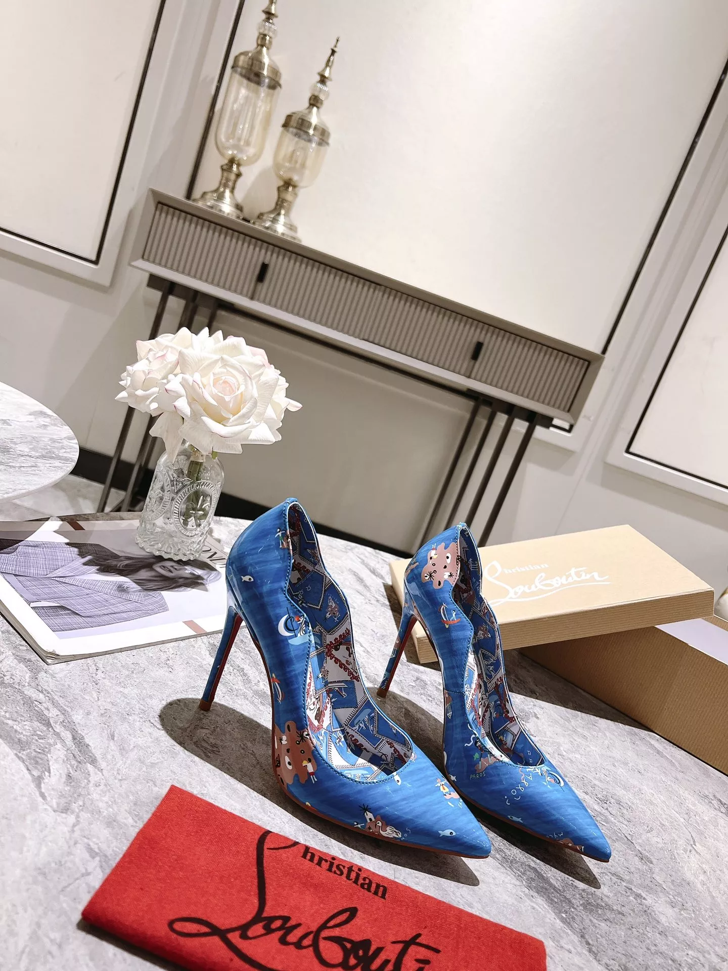 Christian Louboutin High-heeled shoes For Women Lightweight 1241