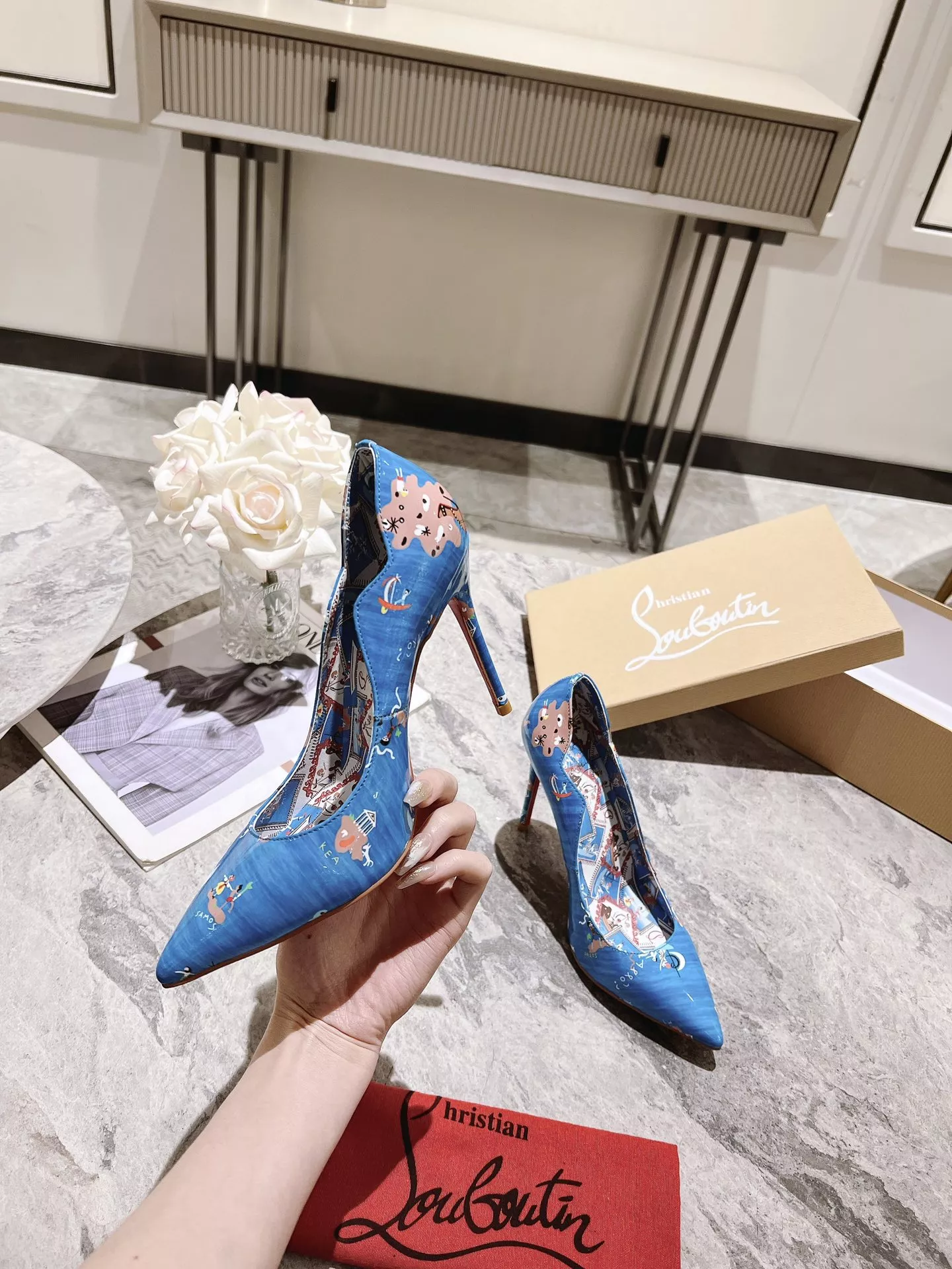 Christian Louboutin High-heeled shoes For Women Lightweight 1241