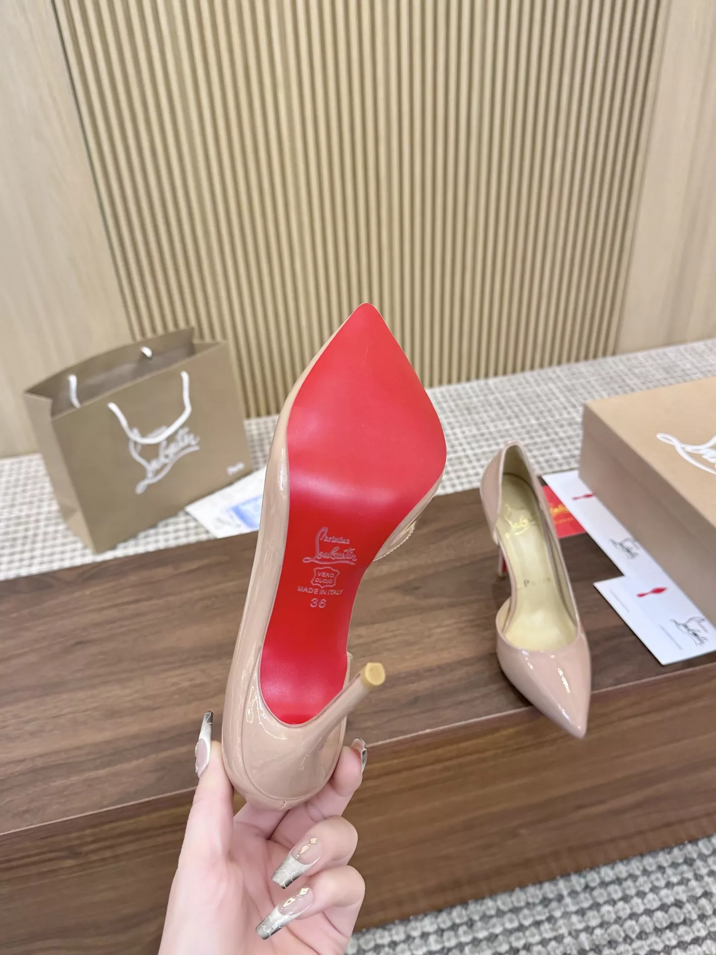 Christian Louboutin High-heeled shoes For Women Lightweight 3248