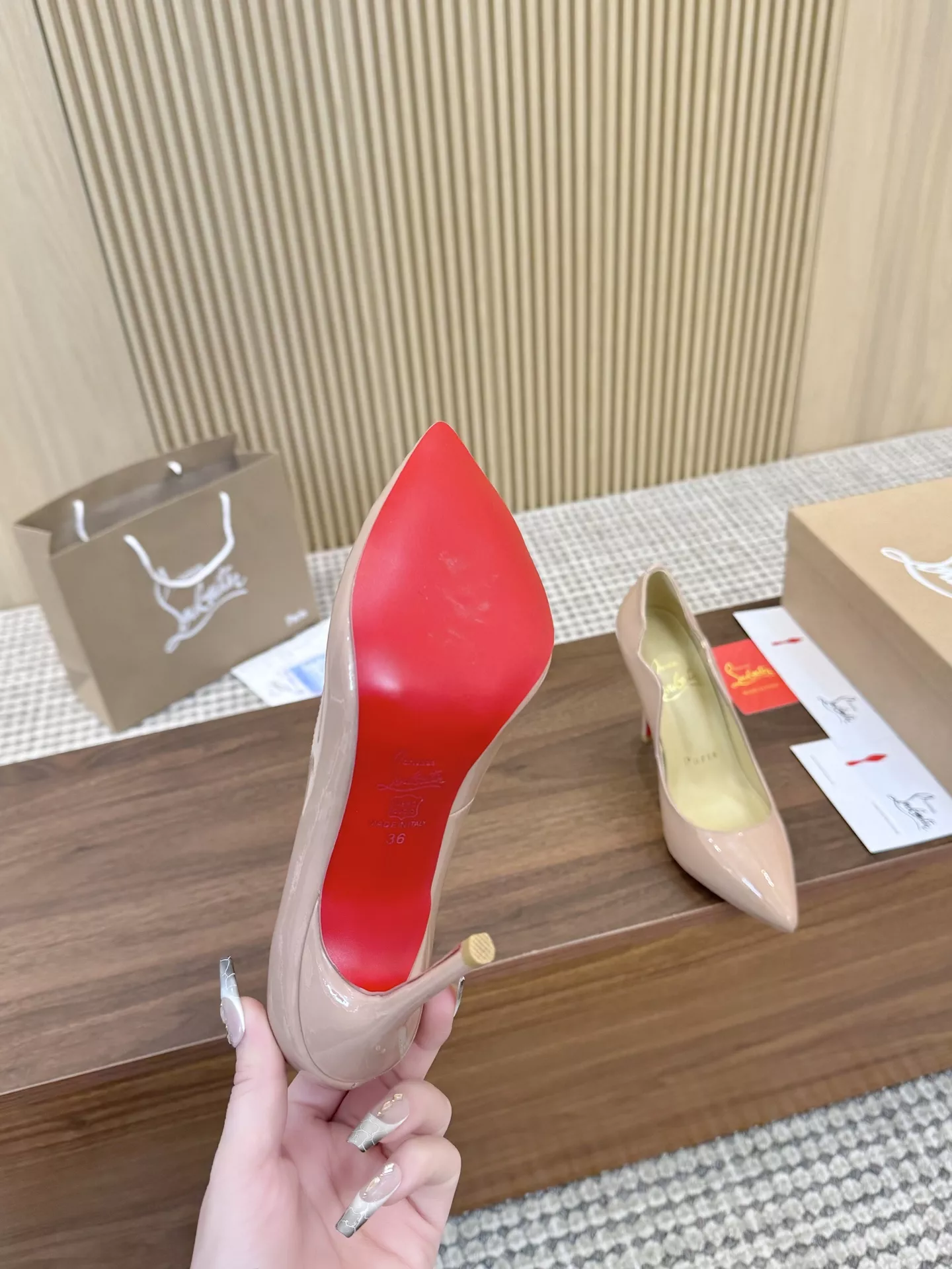 Christian Louboutin High-heeled shoes For Women Sleek 7494
