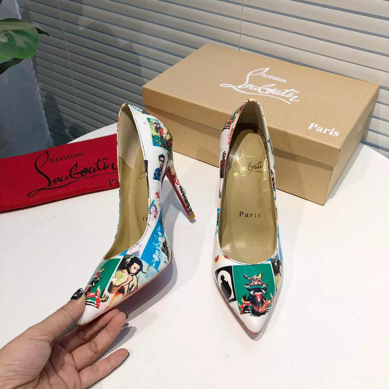 Christian Louboutin High-heeled shoes For Women Soft 1367