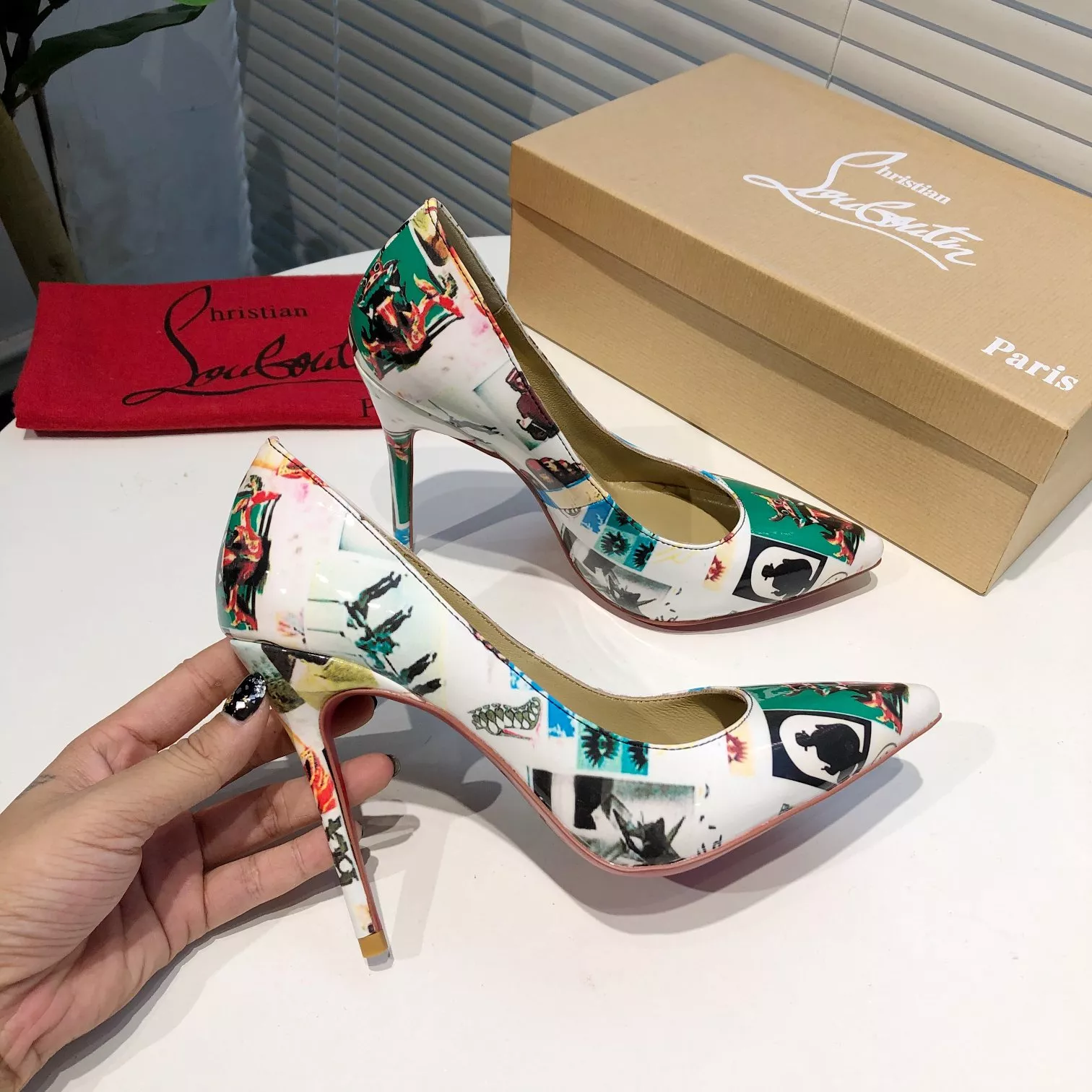 Christian Louboutin High-heeled shoes For Women Soft 1367