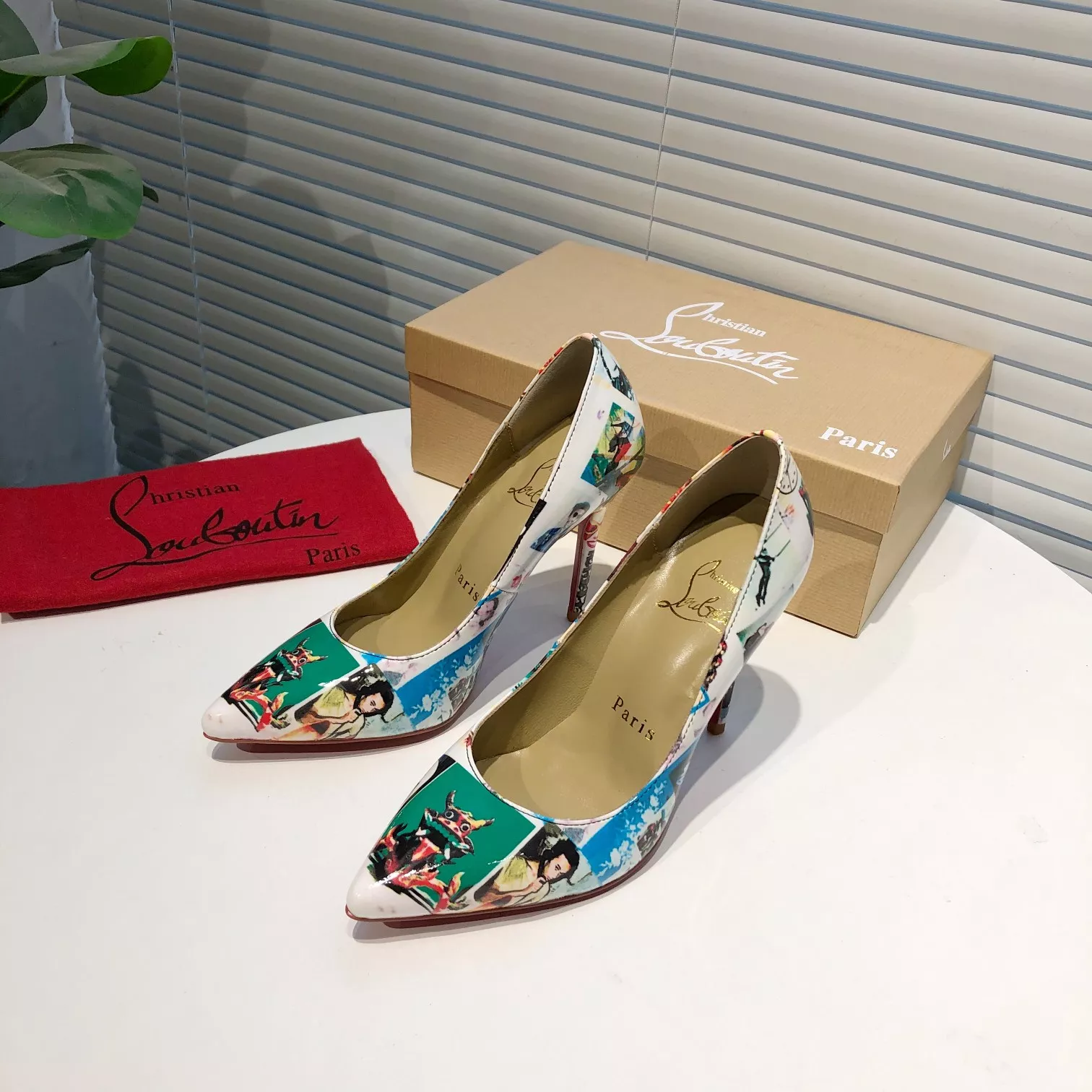 Christian Louboutin High-heeled shoes For Women Soft 1367