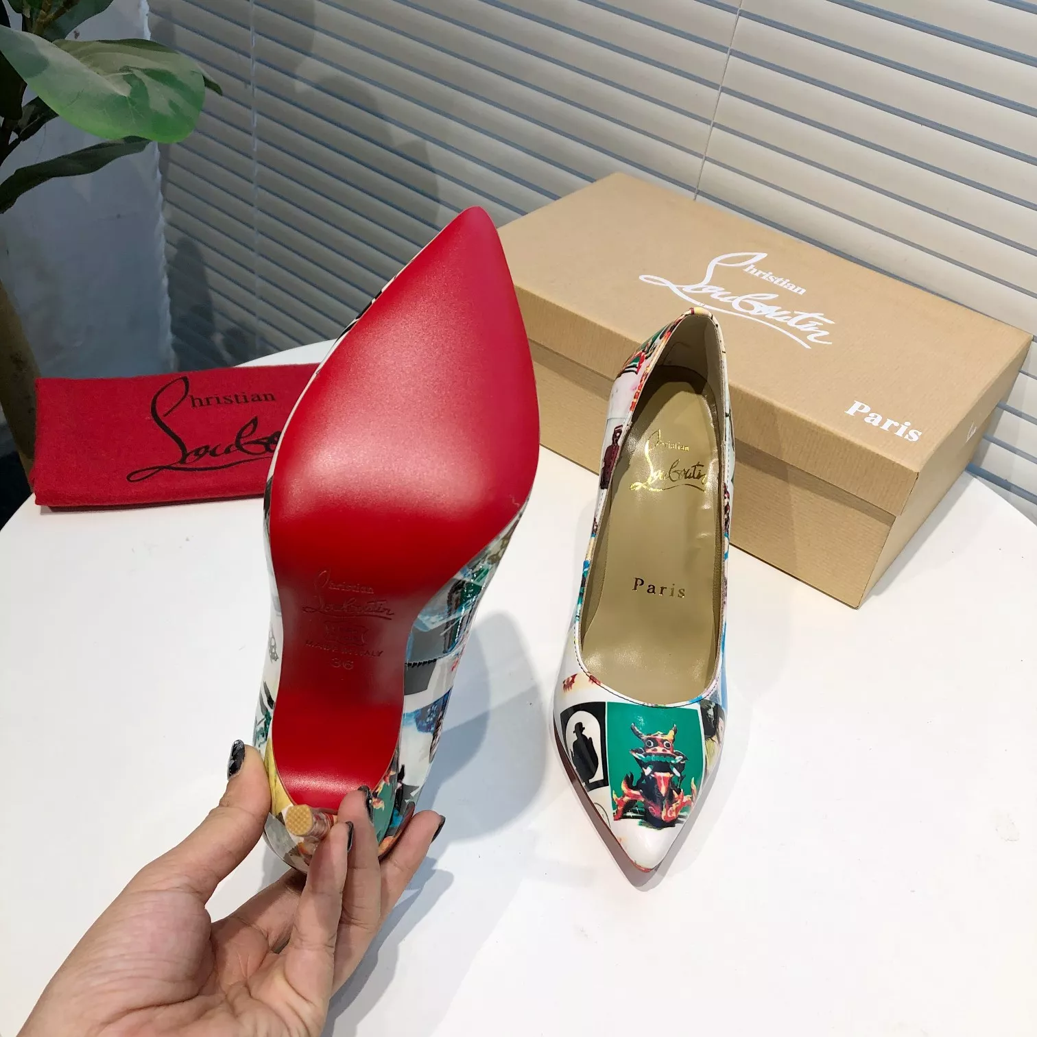 Christian Louboutin High-heeled shoes For Women Soft 1367