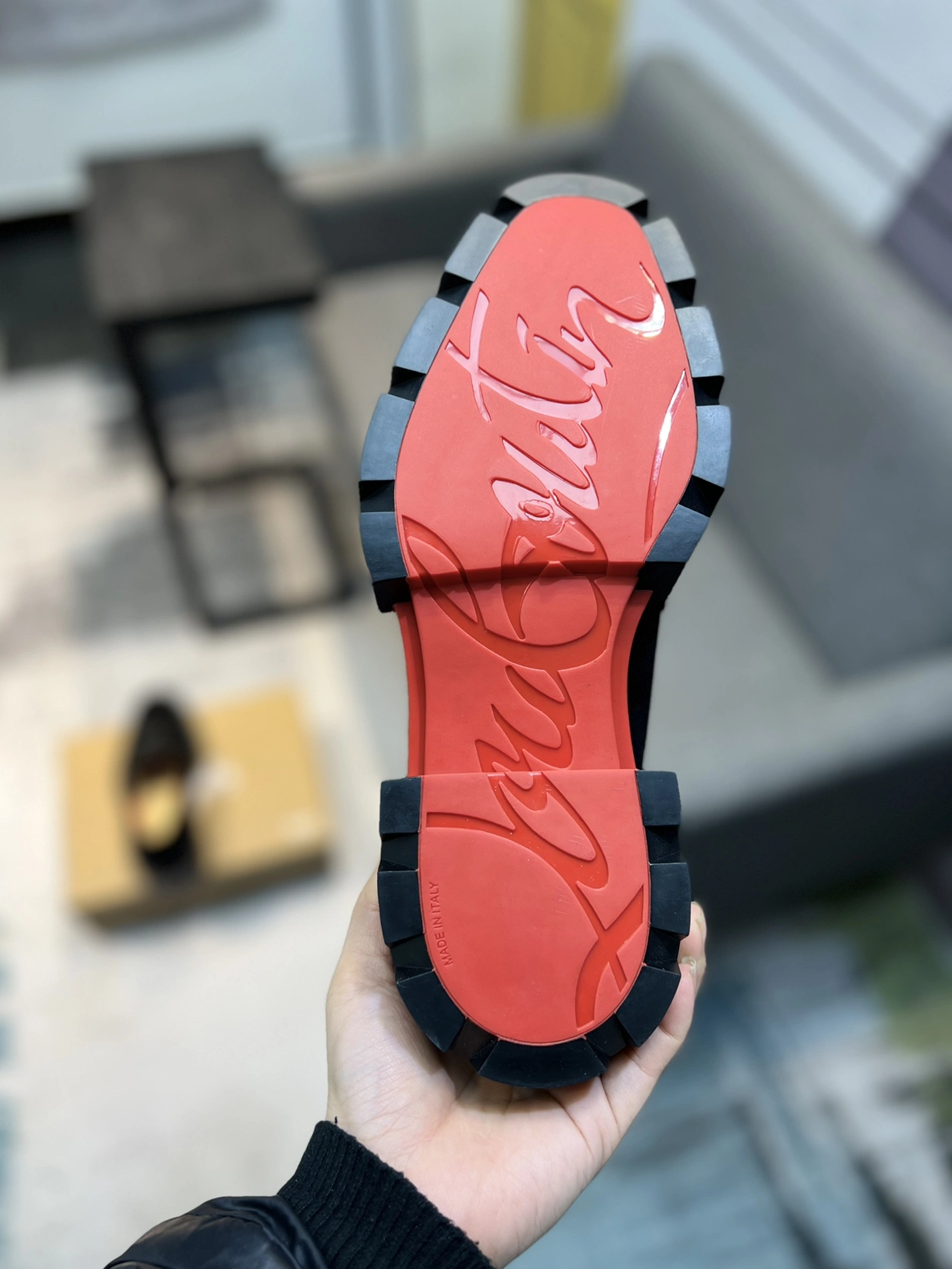 Christian Louboutin Leather Shoes For Men Classic 5142