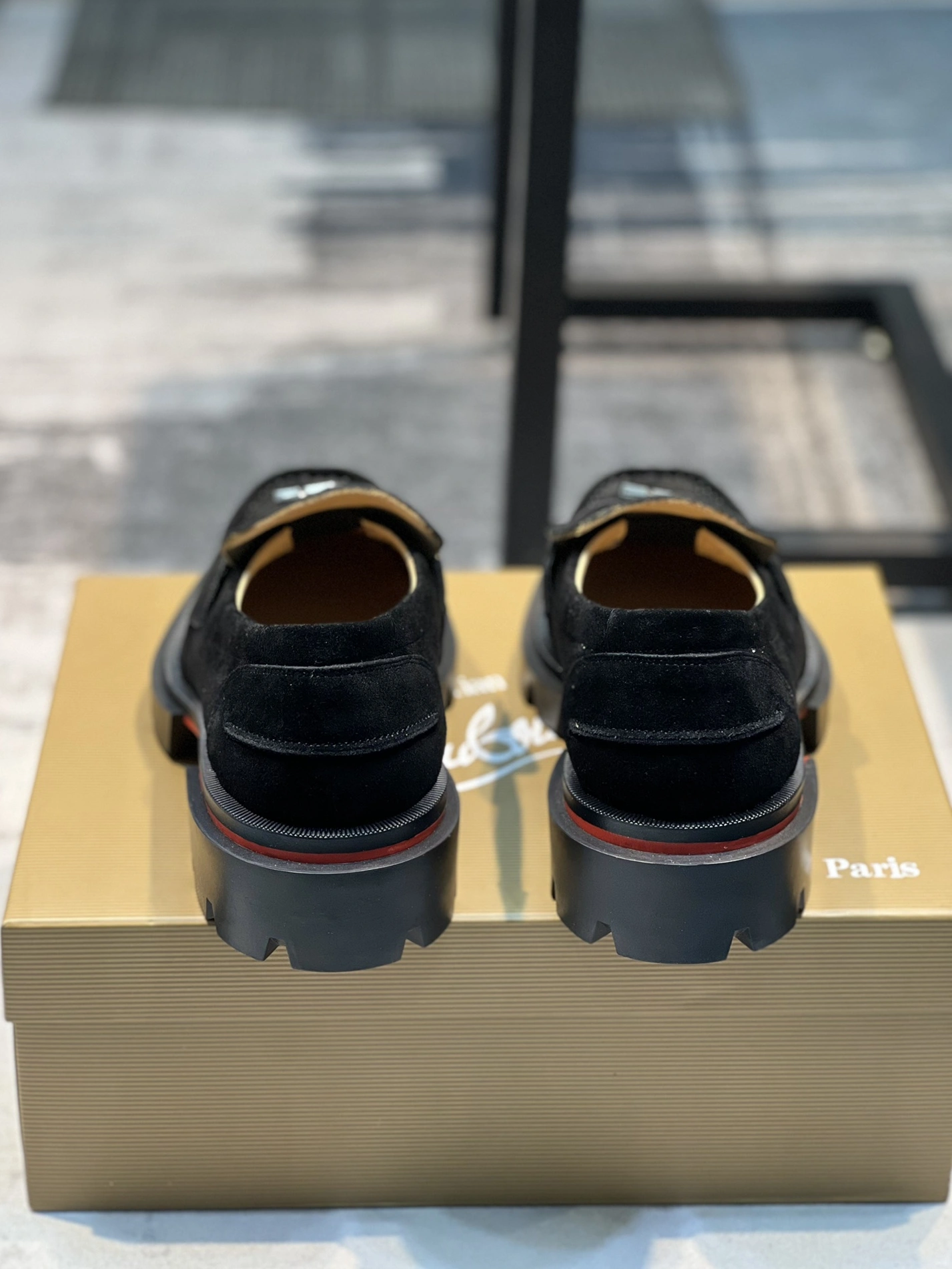 Christian Louboutin Leather Shoes For Men Classic 5142