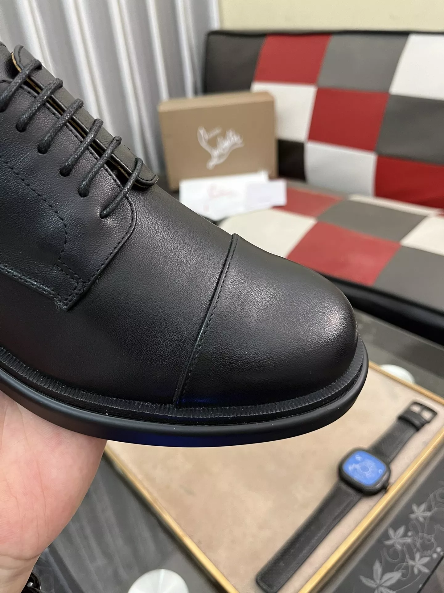 Christian Louboutin Leather Shoes For Men Compact 2609