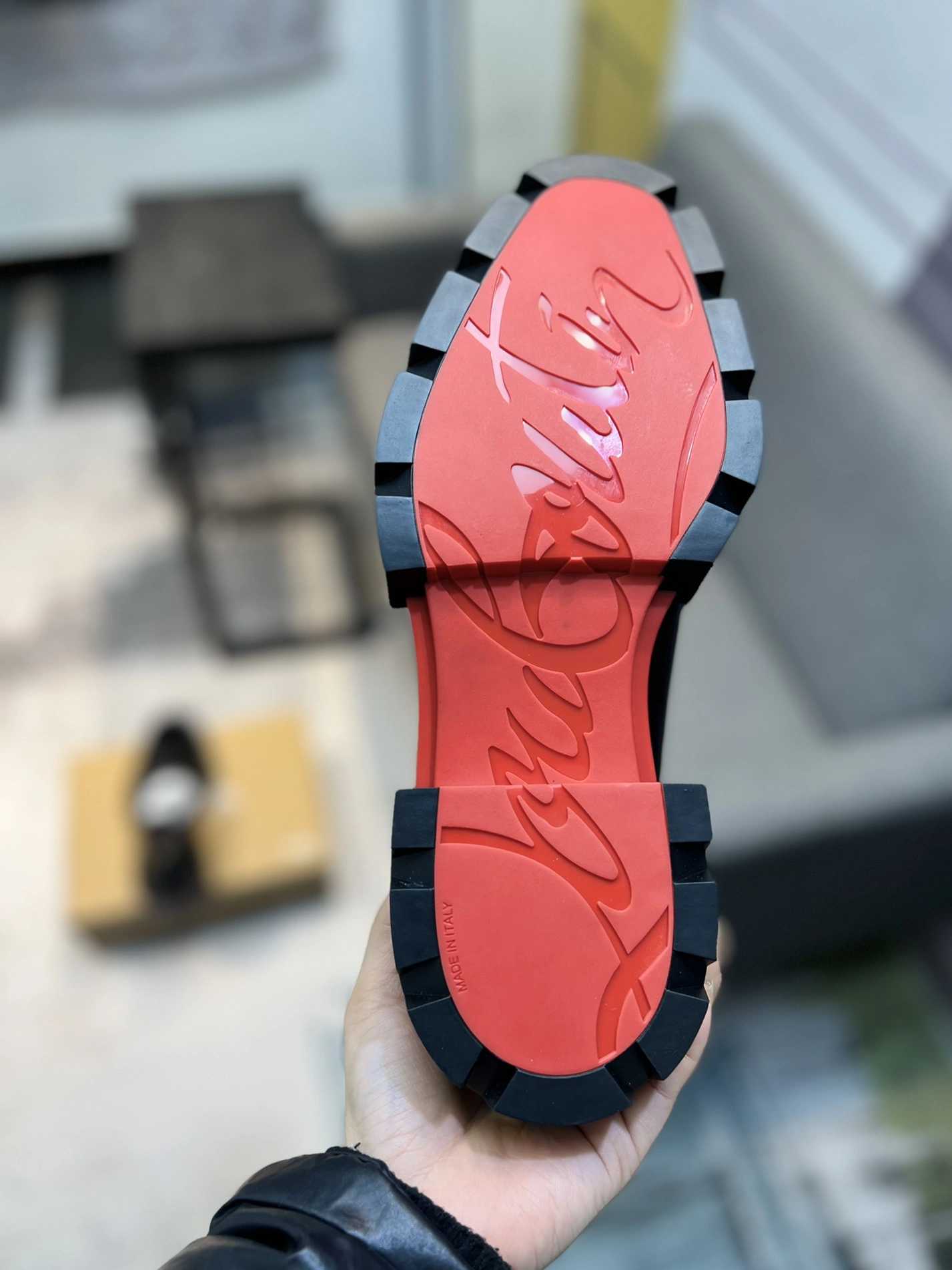 Christian Louboutin Leather Shoes For Men Efficient 385