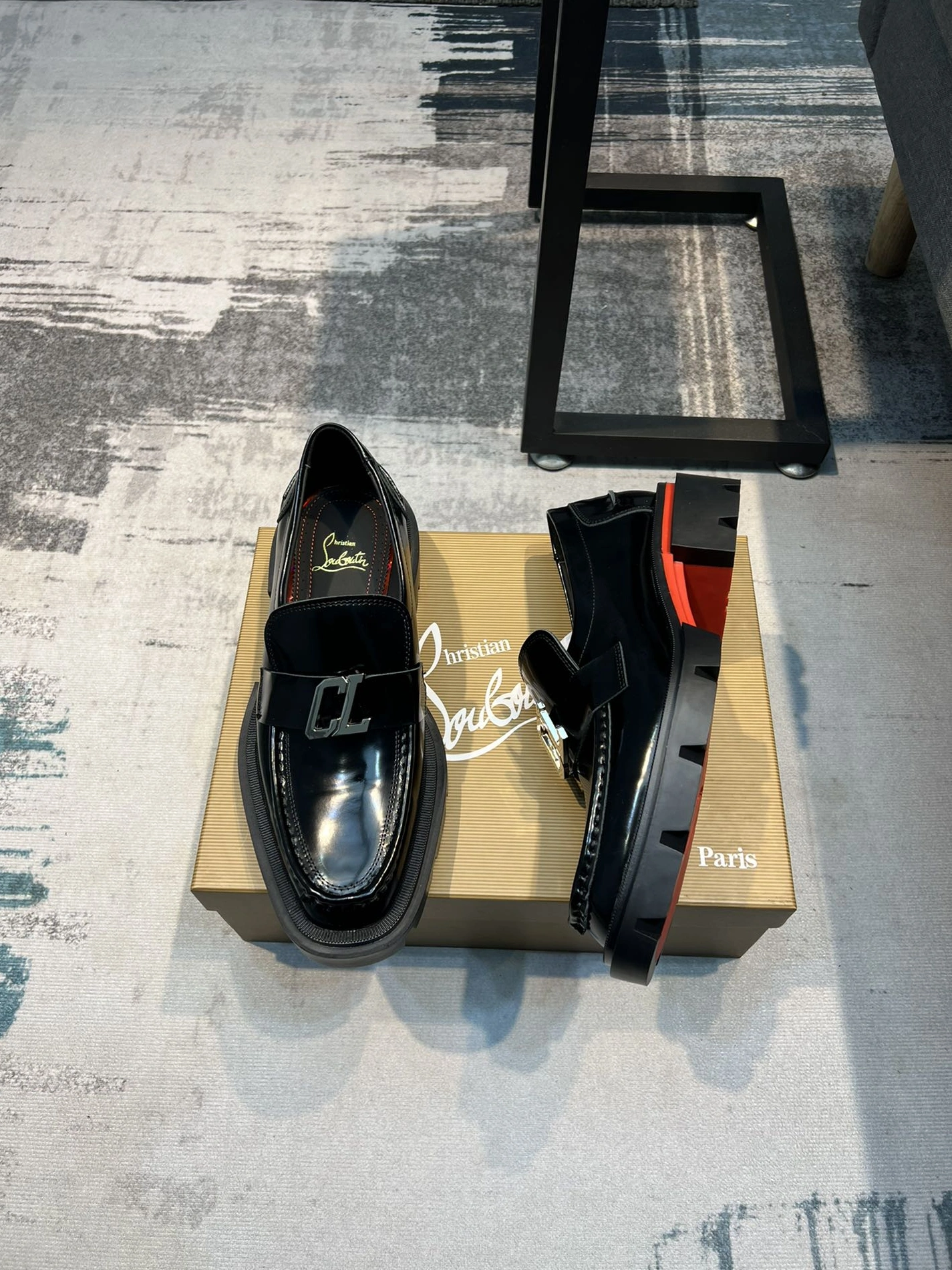 Christian Louboutin Leather Shoes For Men Efficient 385