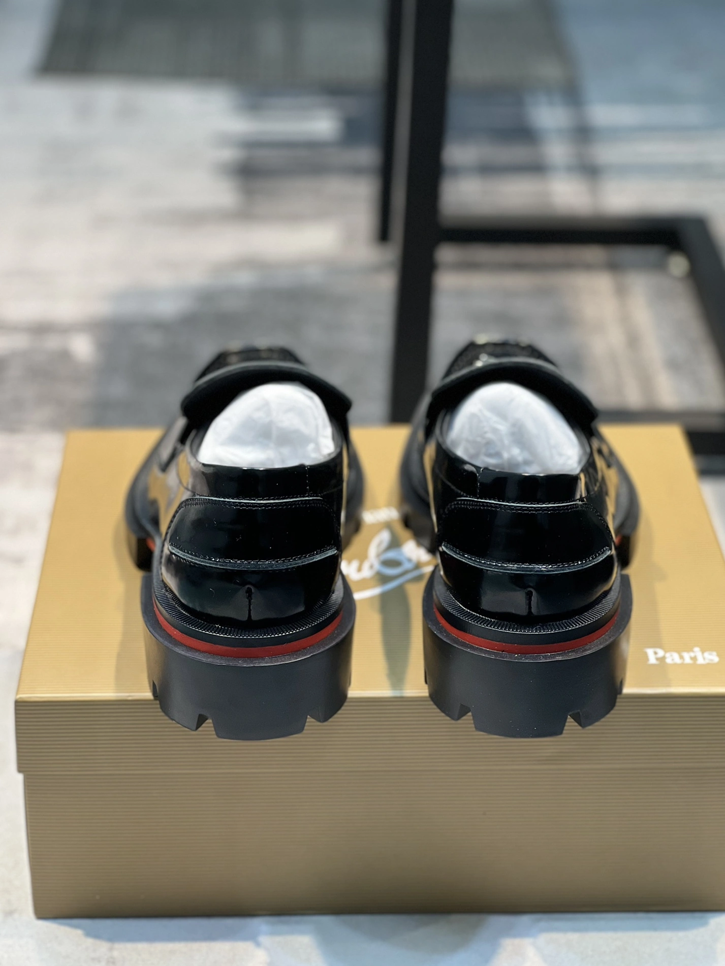 Christian Louboutin Leather Shoes For Men Efficient 385