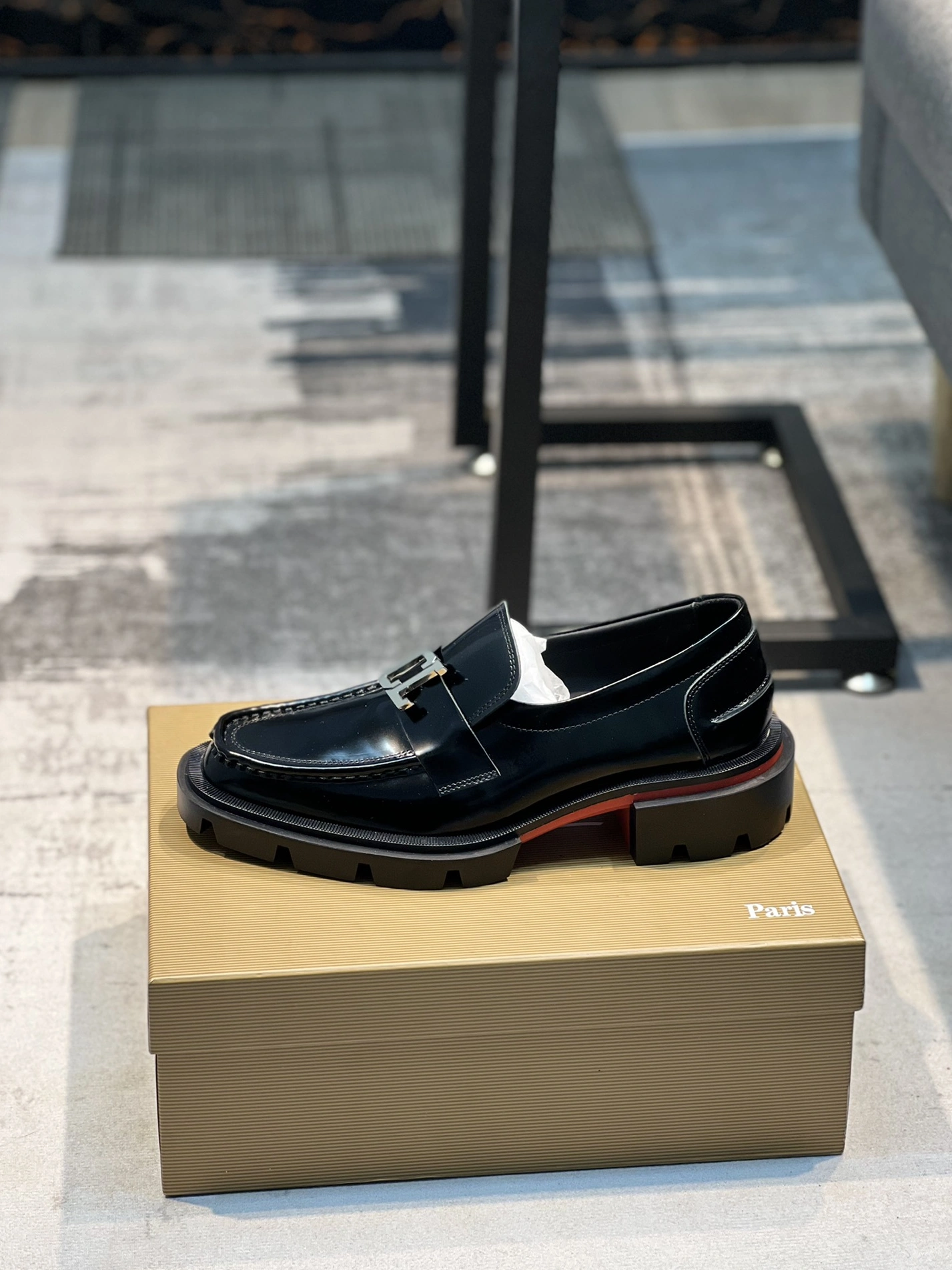 Christian Louboutin Leather Shoes For Men Efficient 385