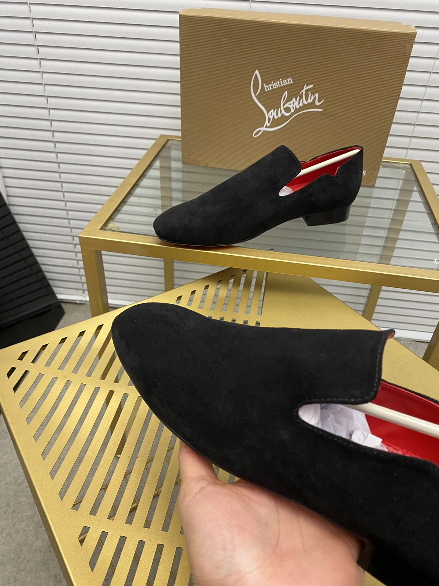 Christian Louboutin Leather Shoes For Men EyeCatching 7863