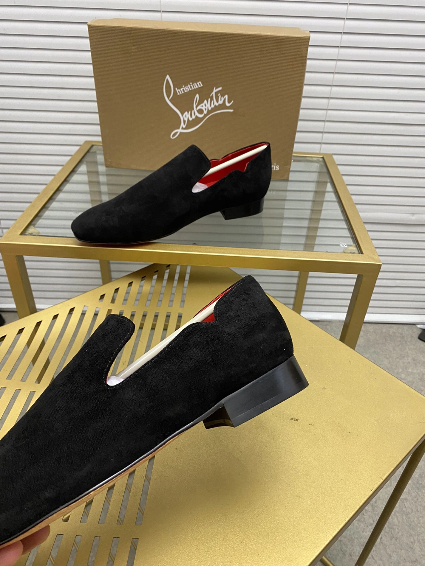 Christian Louboutin Leather Shoes For Men EyeCatching 7863