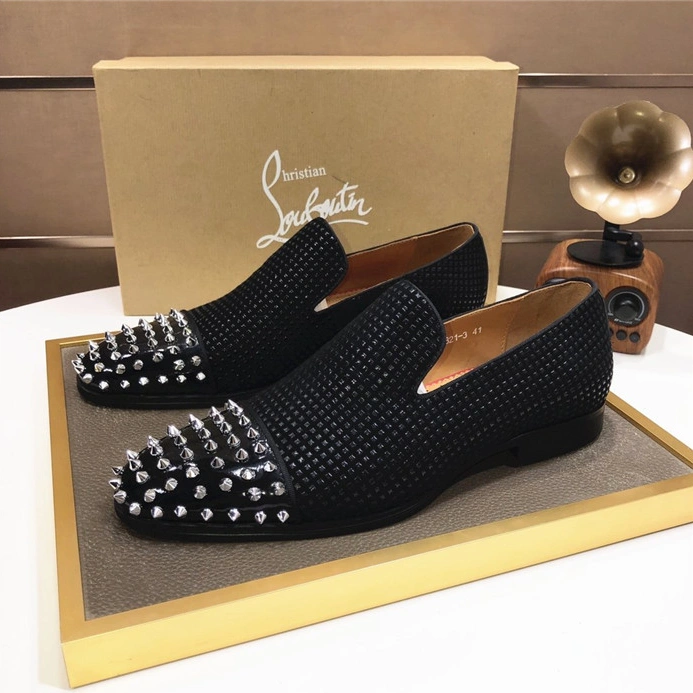 Christian Louboutin Leather Shoes For Men Refined 4284
