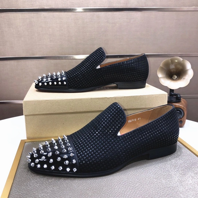Christian Louboutin Leather Shoes For Men Refined 4284
