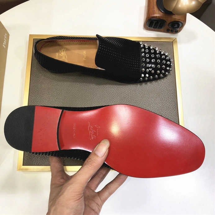 Christian Louboutin Leather Shoes For Men Refined 4284