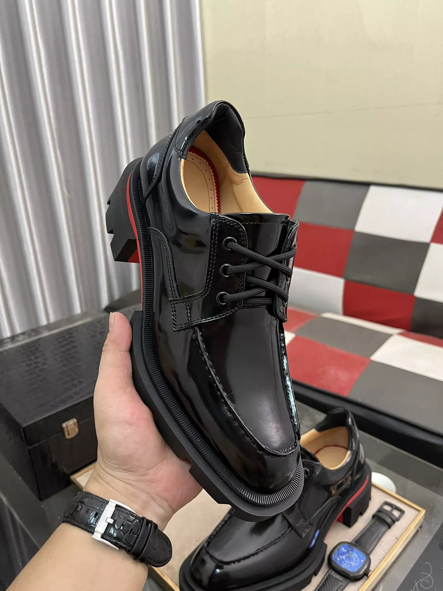 Christian Louboutin Leather Shoes For Men WellDesigned 3651