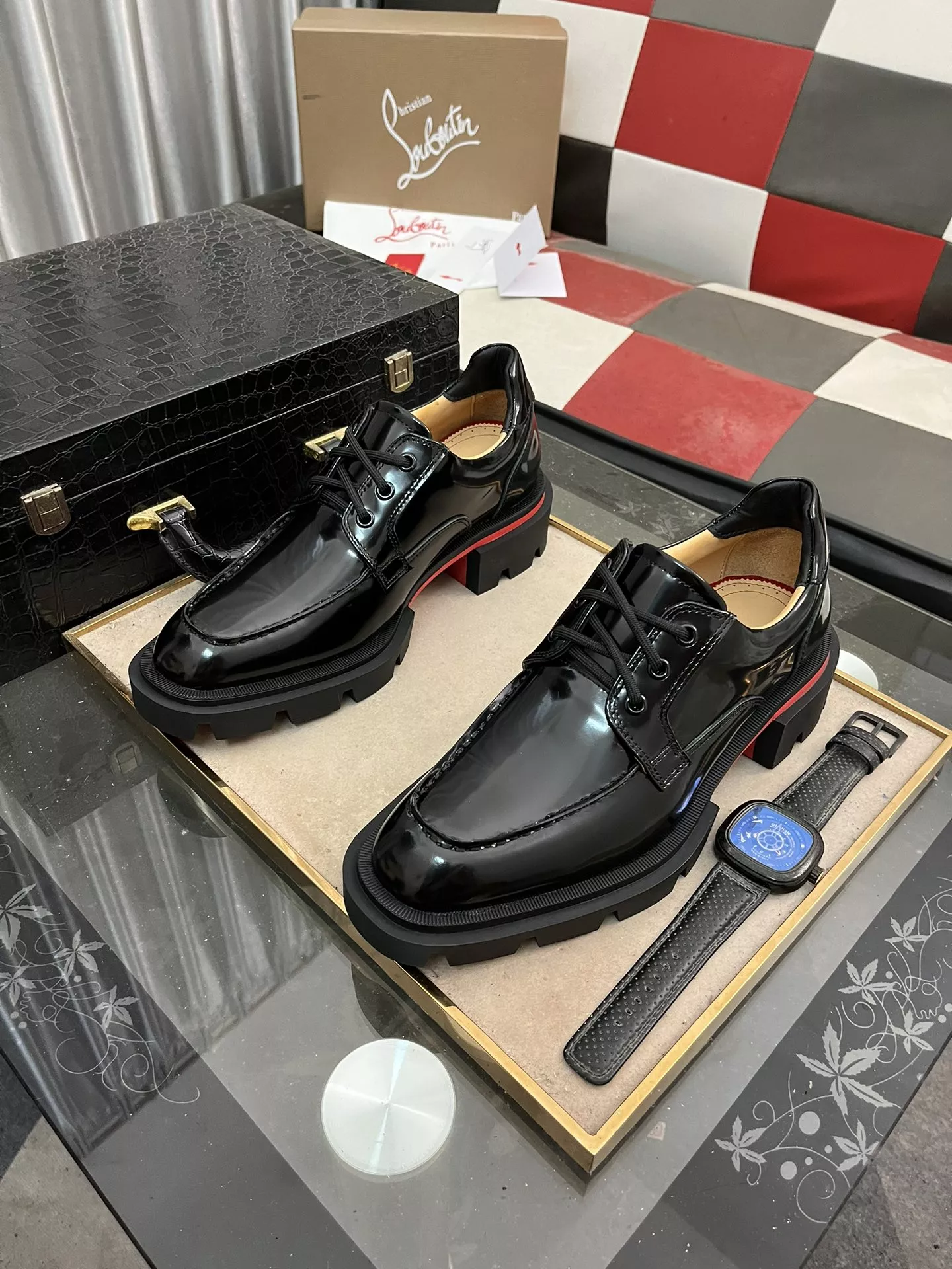 Christian Louboutin Leather Shoes For Men WellDesigned 3651