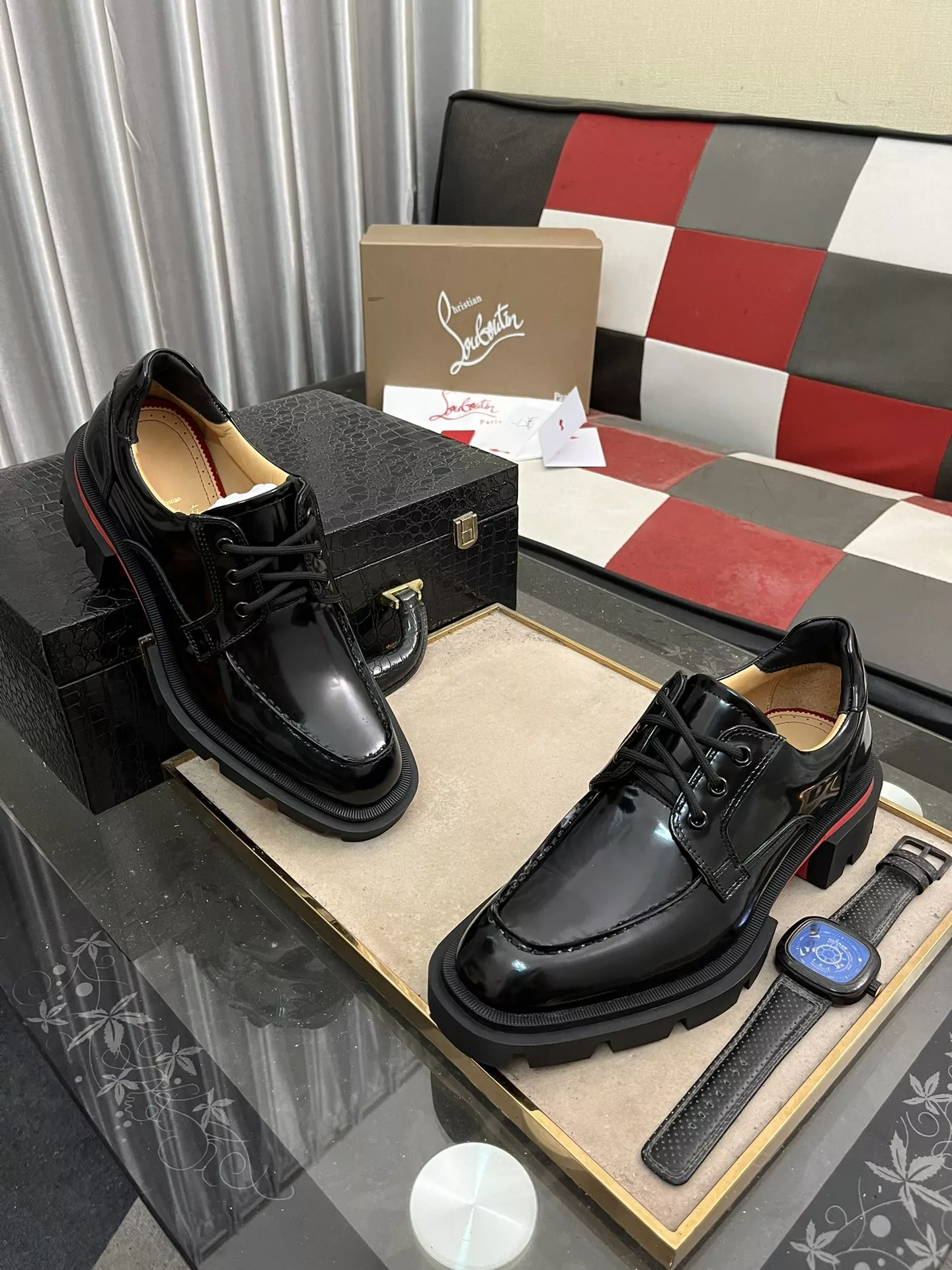 Christian Louboutin Leather Shoes For Men WellDesigned 3651
