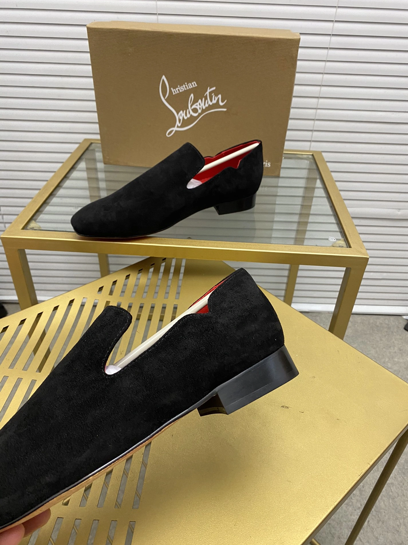 Christian Louboutin Leather Shoes For Women Bright 3927