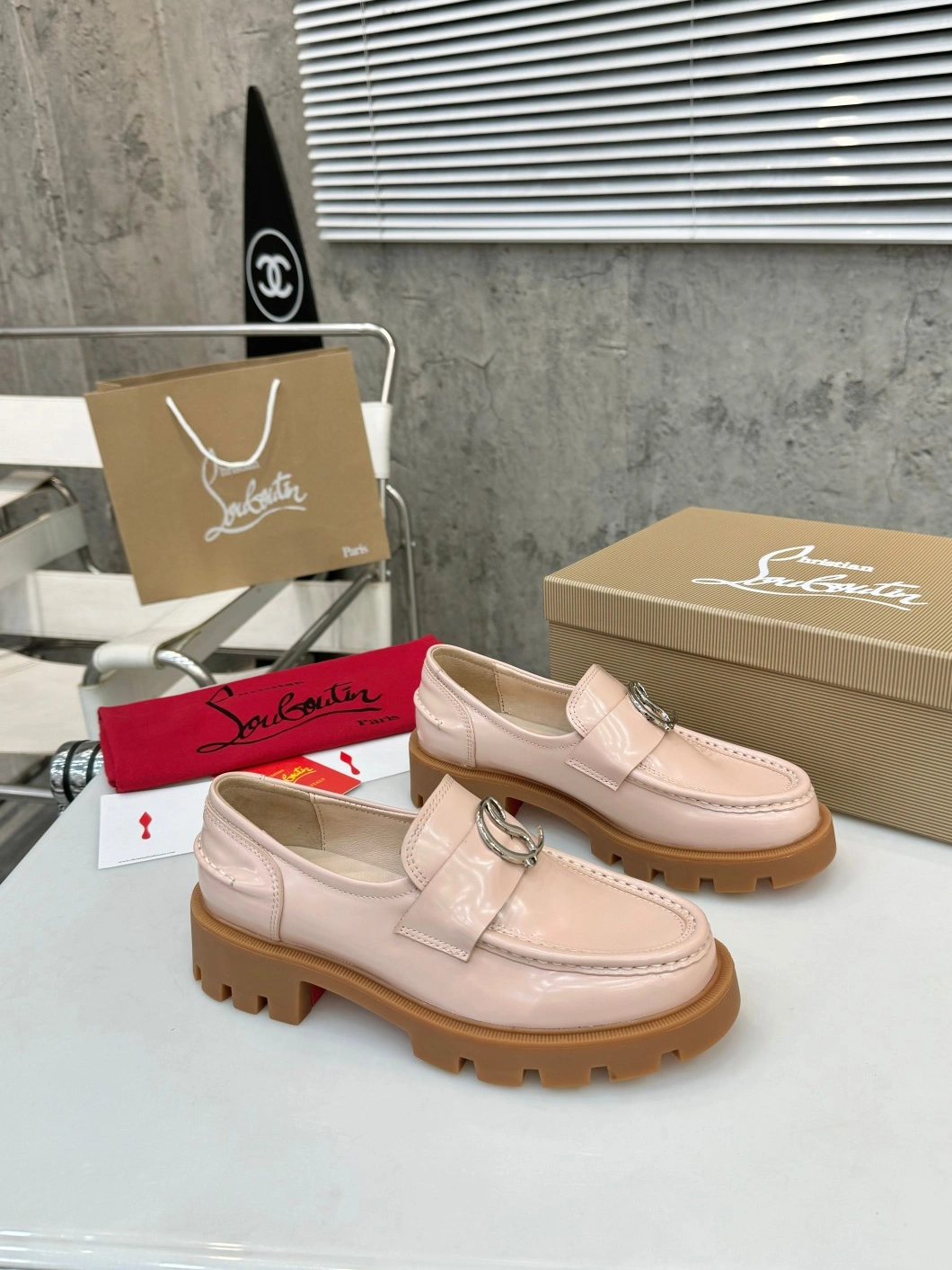 Christian Louboutin Leather Shoes For Women Reliable 8780
