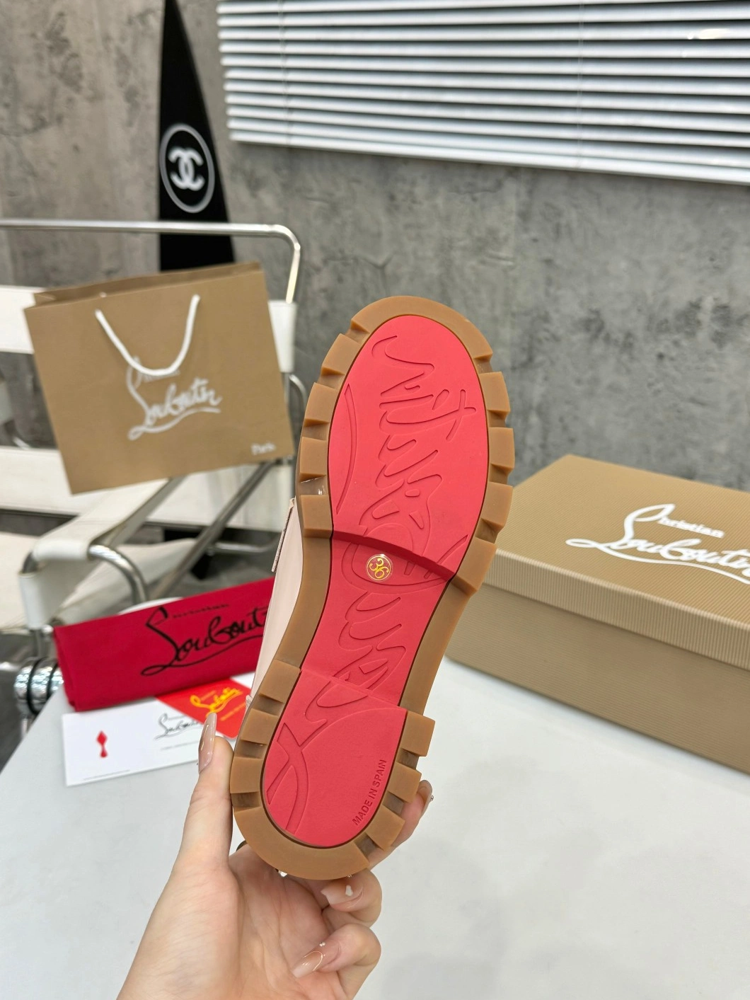 Christian Louboutin Leather Shoes For Women Reliable 8780