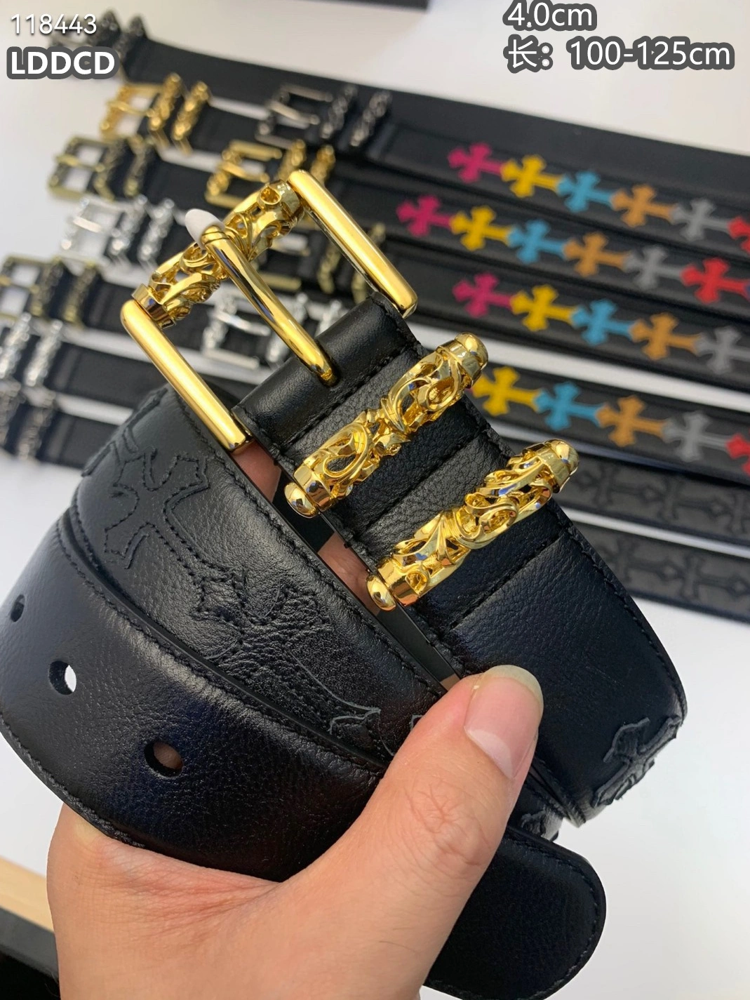 Chrome Hearts AAA Quality Belts For Men Trendy 5345