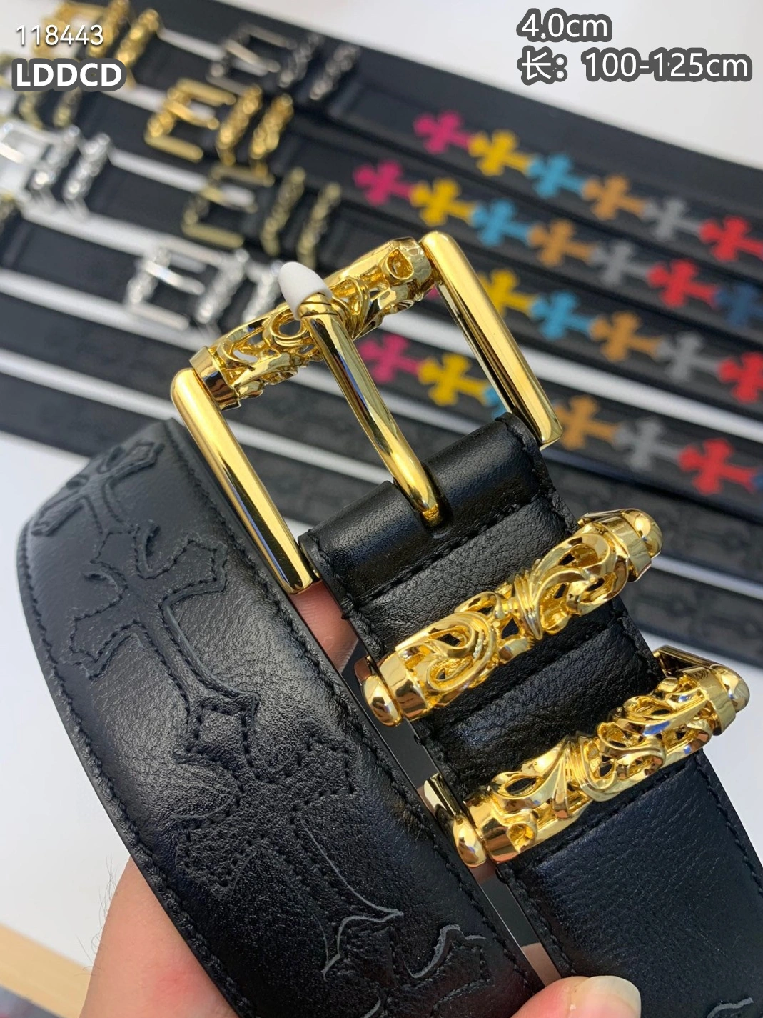 Chrome Hearts AAA Quality Belts For Men Trendy 5345