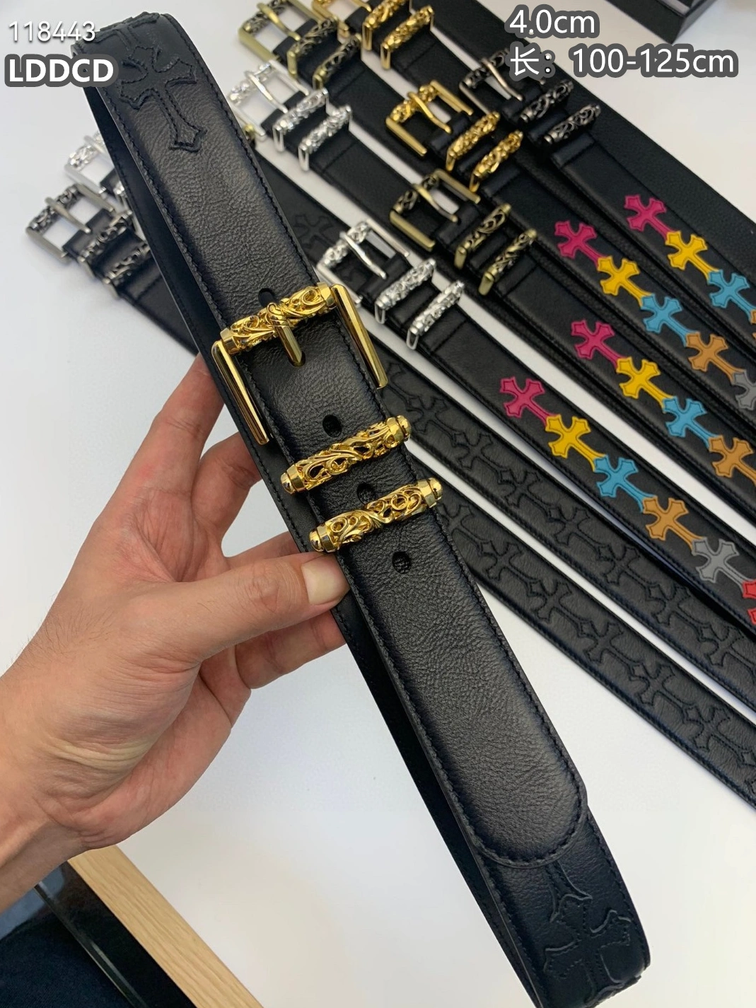 Chrome Hearts AAA Quality Belts For Men Trendy 5345