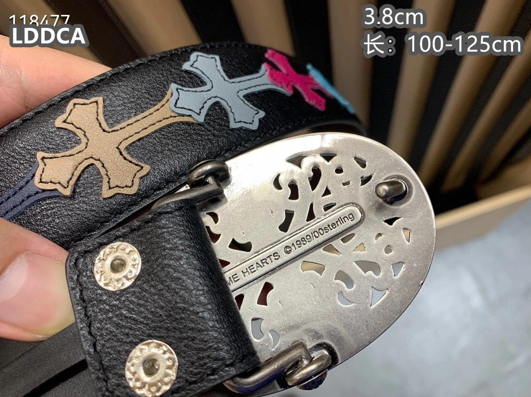 Chrome Hearts AAA Quality Belts For Men Versatile 4439