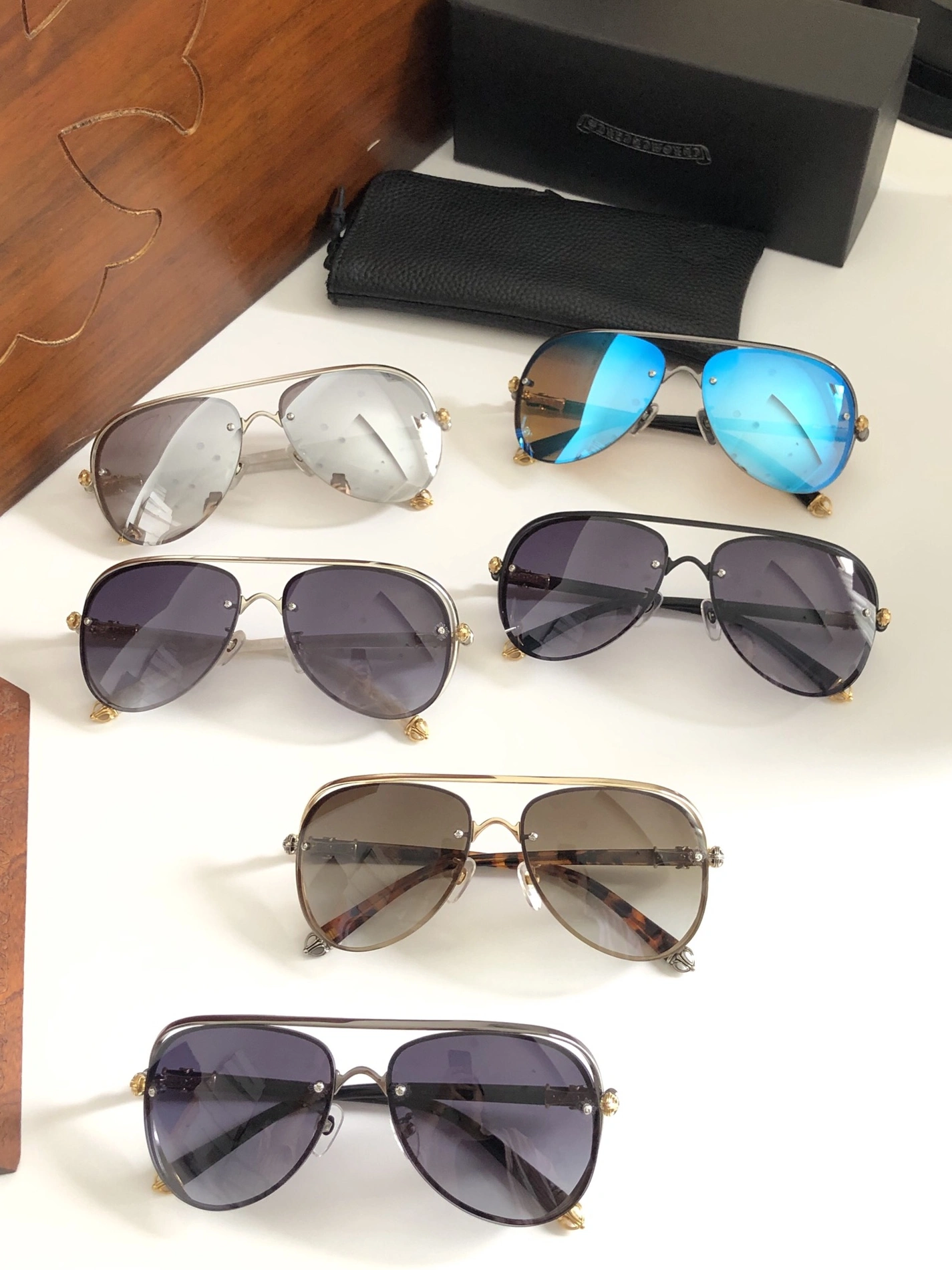 Chrome Hearts AAA Quality Sunglasses AllSeason 9264