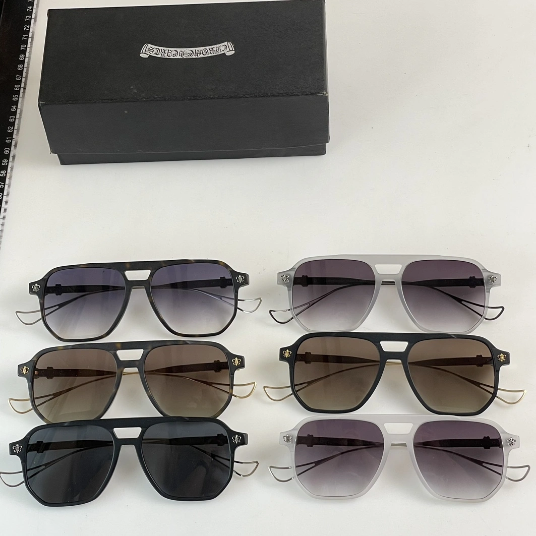 Chrome Hearts AAA Quality Sunglasses Bright 3725