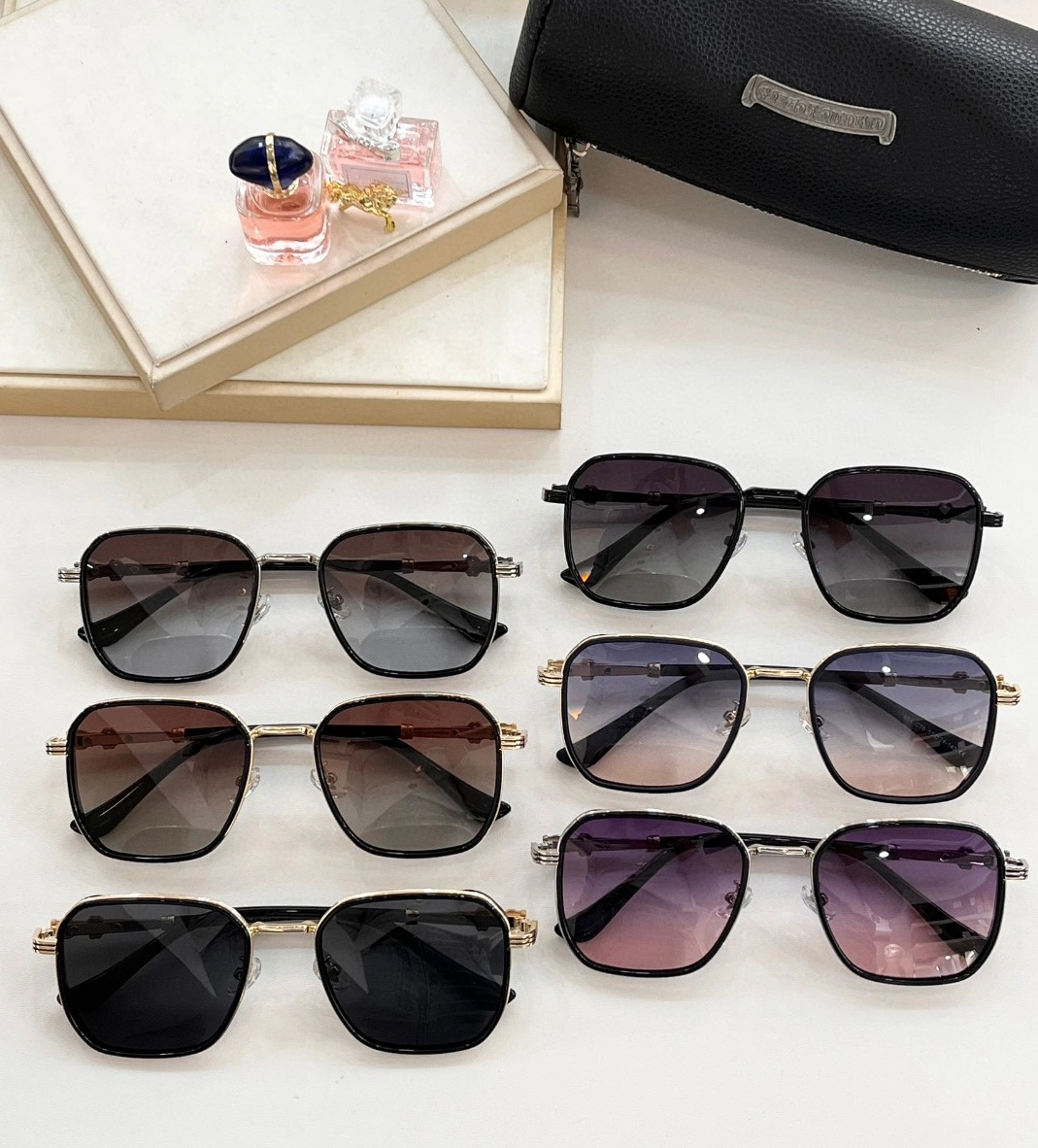 Chrome Hearts AAA Quality Sunglasses DailyWear 7615
