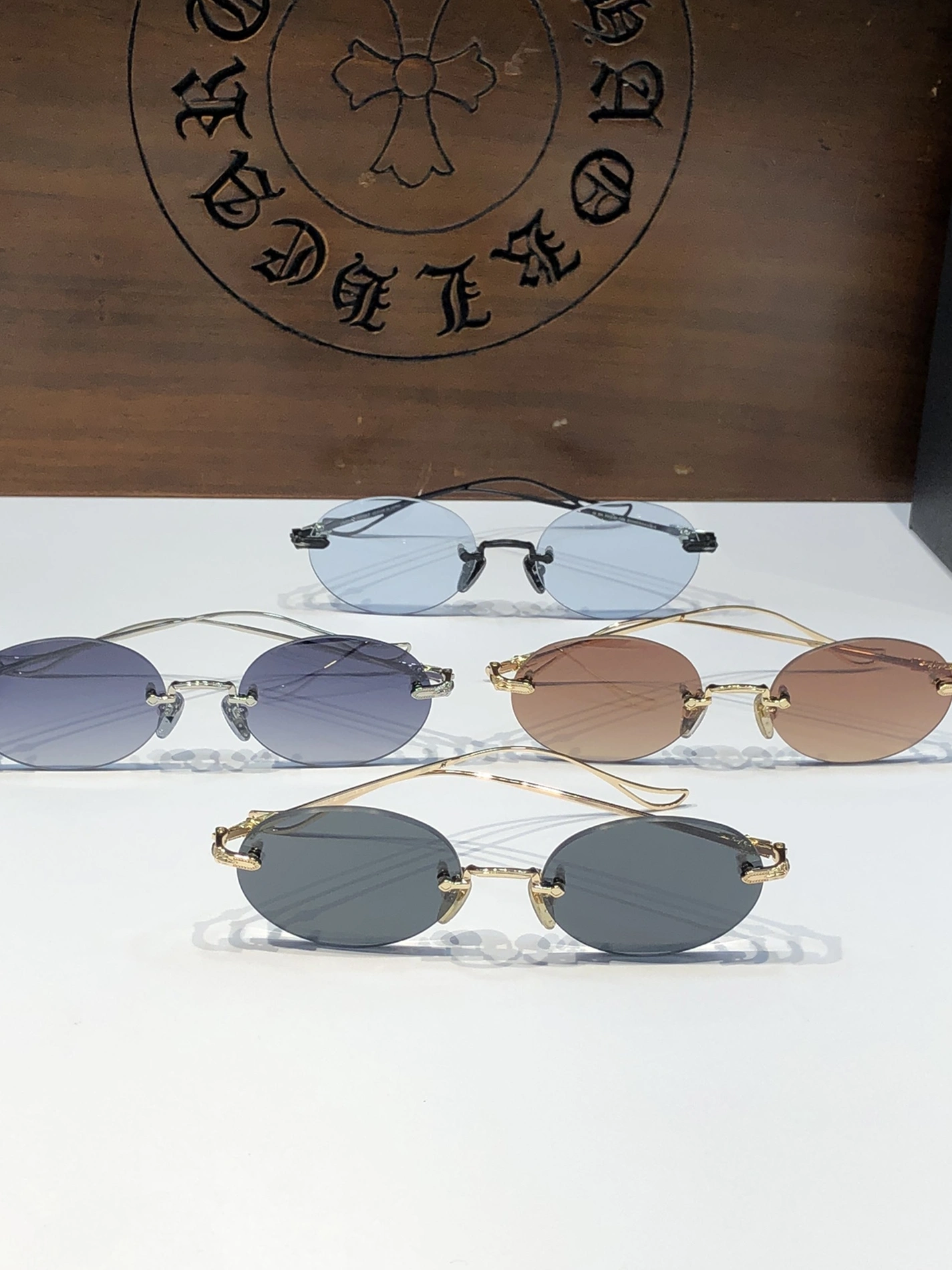 Chrome Hearts AAA Quality Sunglasses Durable 2135
