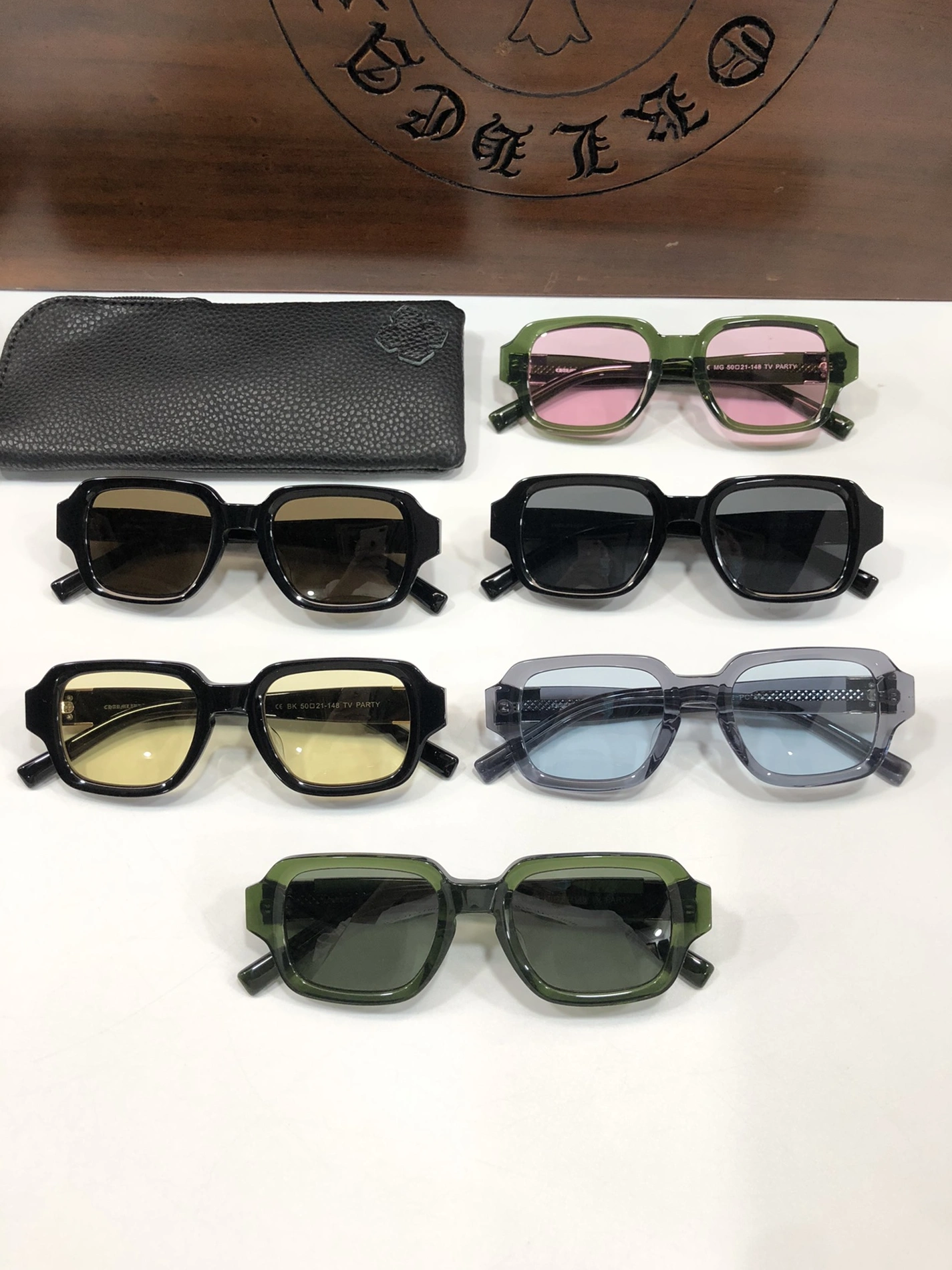 Chrome Hearts AAA Quality Sunglasses Fashionable 4025