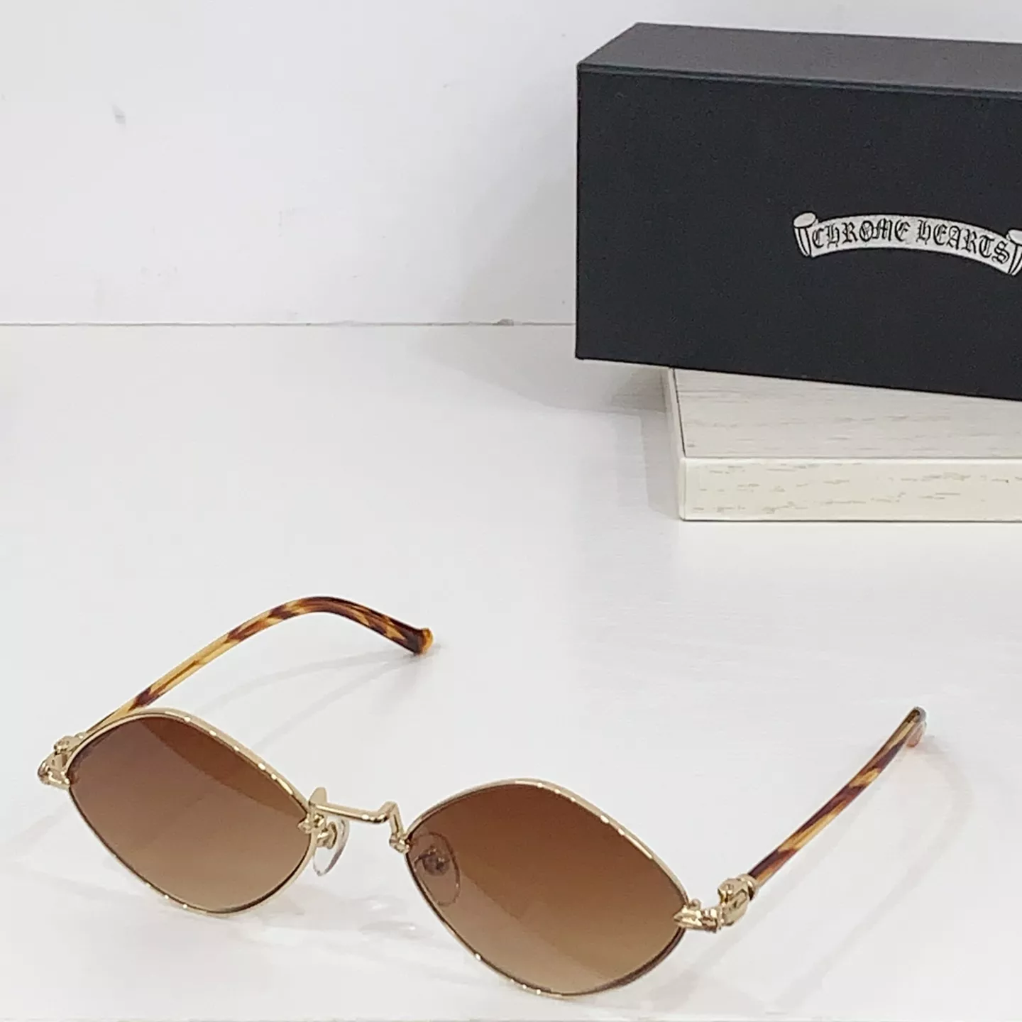 Chrome Hearts AAA Quality Sunglasses Flexible 5648