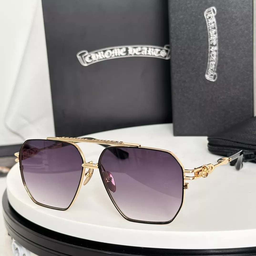 Chrome Hearts AAA Quality Sunglasses Functional 9047