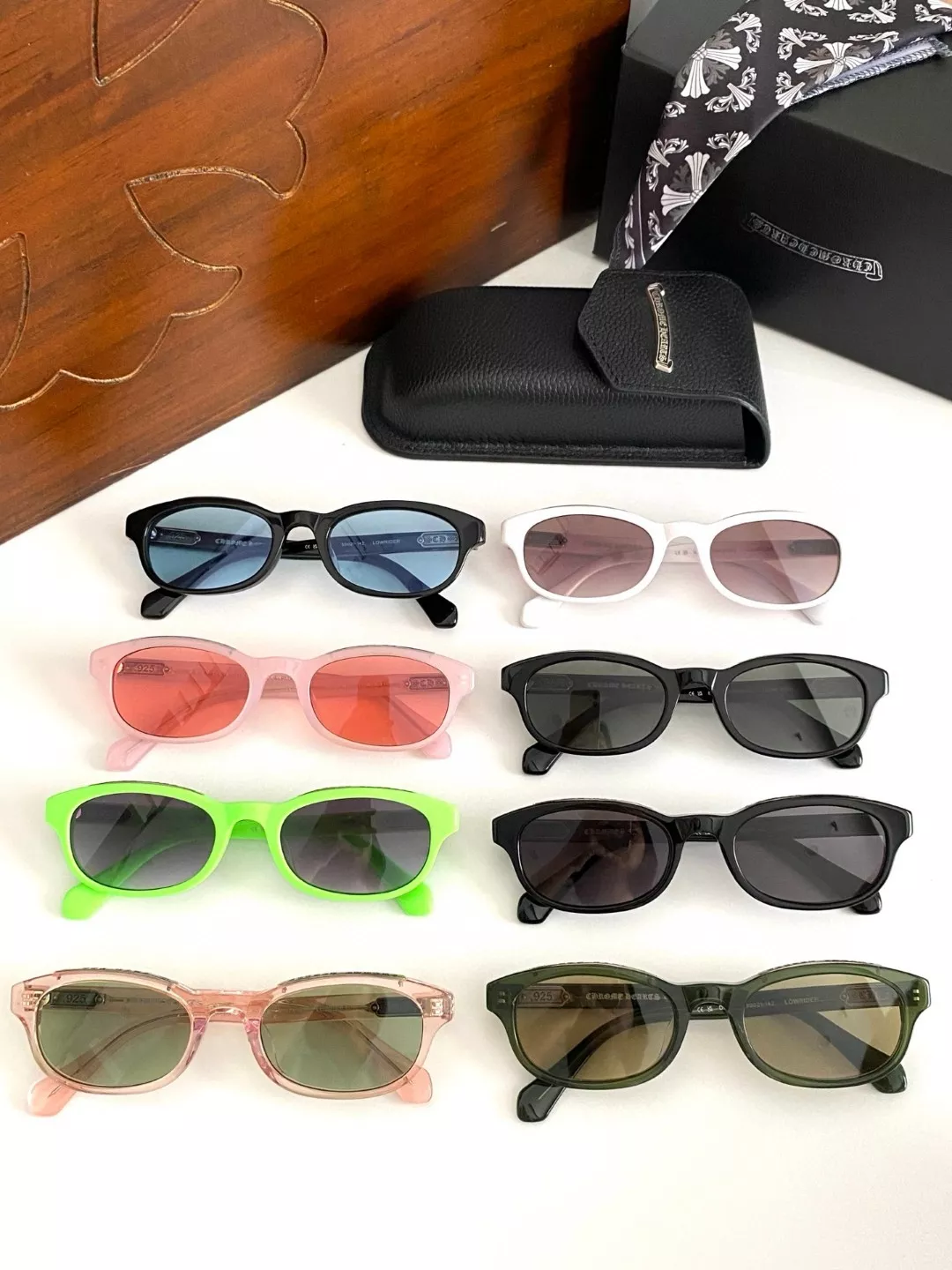 Chrome Hearts AAA Quality Sunglasses Popular 9541