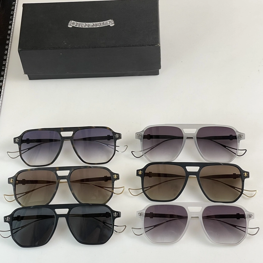 Chrome Hearts AAA Quality Sunglasses Sleek 2128