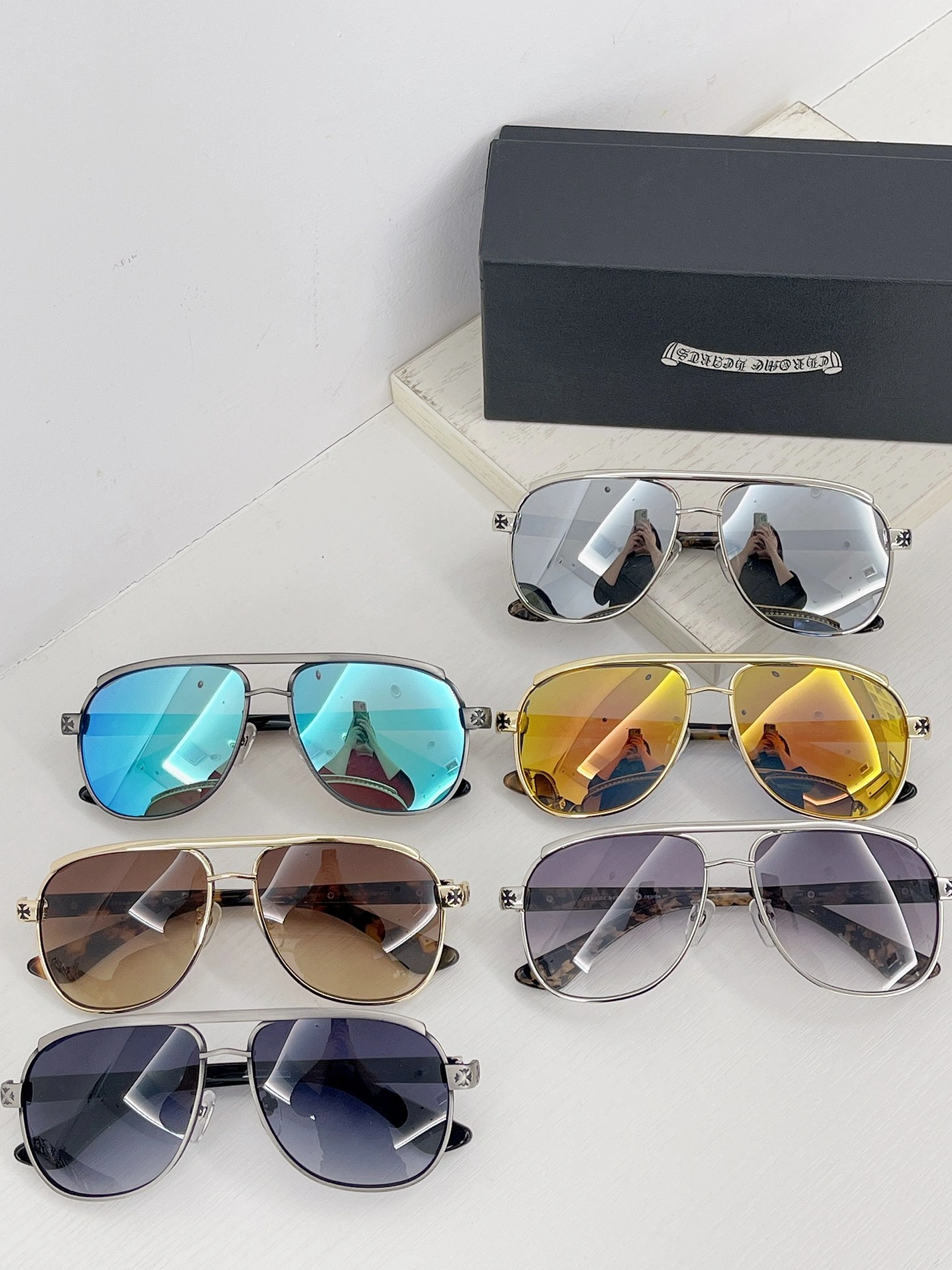 Chrome Hearts AAA Quality Sunglasses Soft 5235
