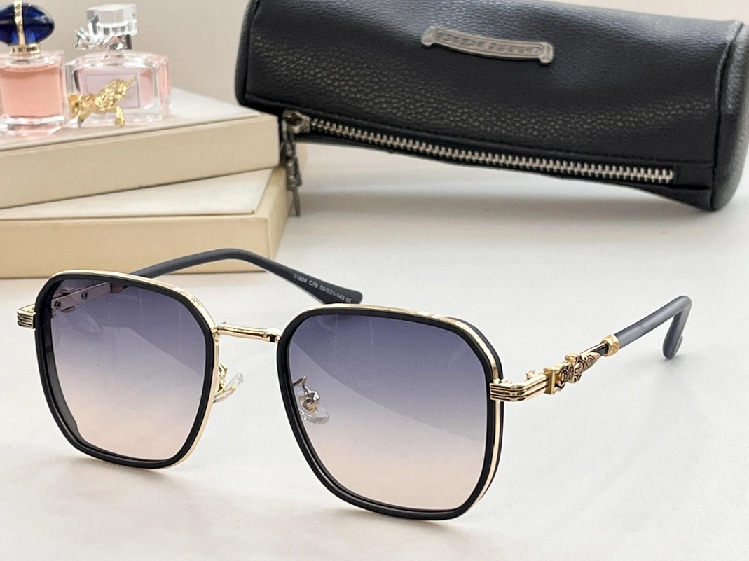 Chrome Hearts AAA Quality Sunglasses Stylish 9579