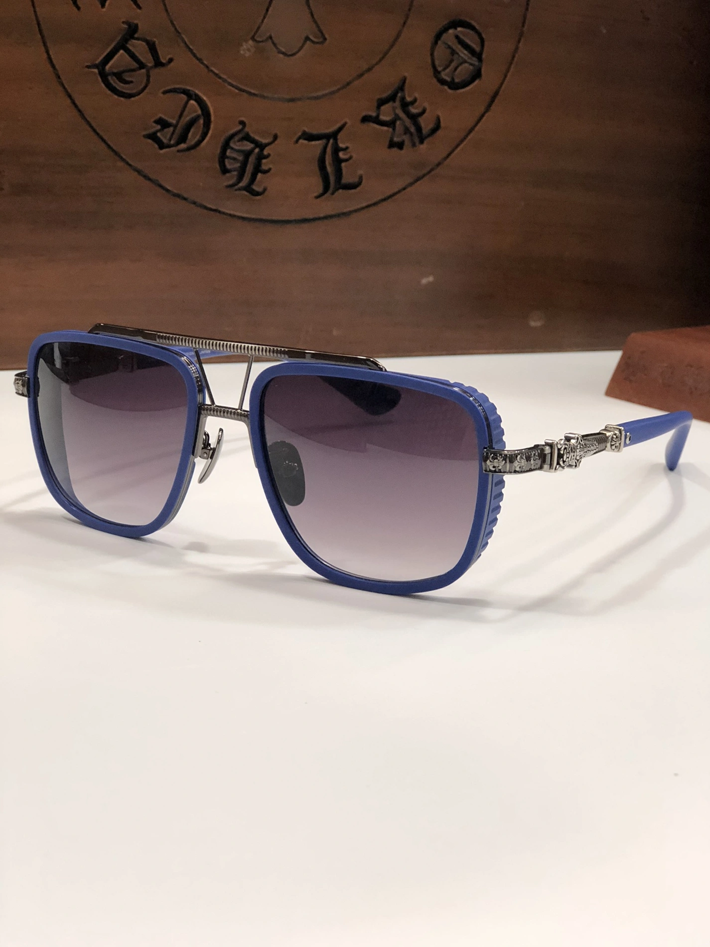 Chrome Hearts AAA Quality Sunglasses Timeless 6128