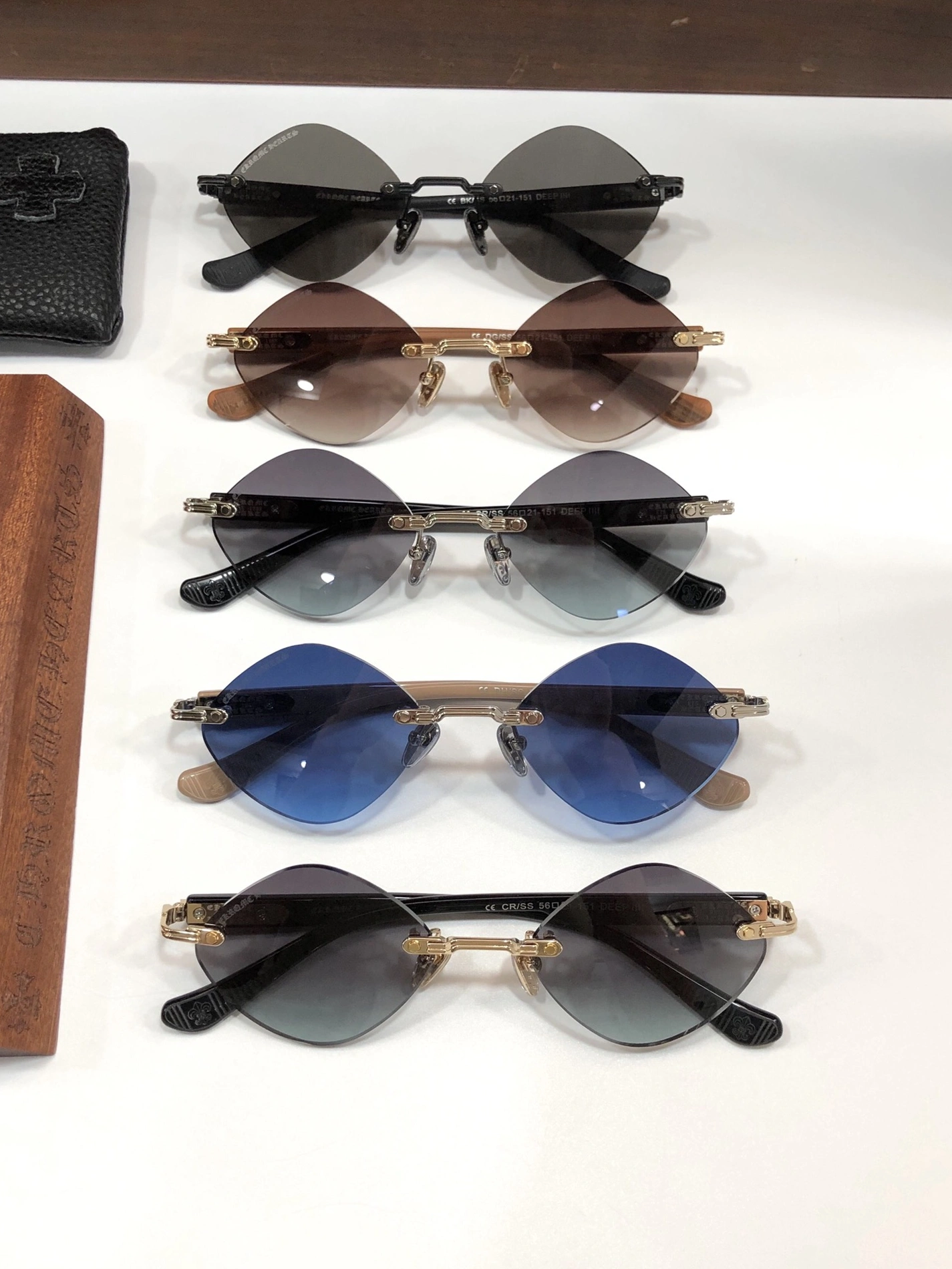 Chrome Hearts AAA Quality Sunglasses Trendsetting 4389