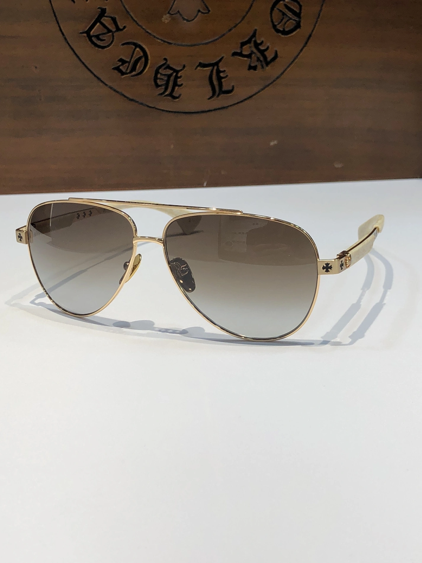 Chrome Hearts AAA Quality Sunglasses Vibrant 9353
