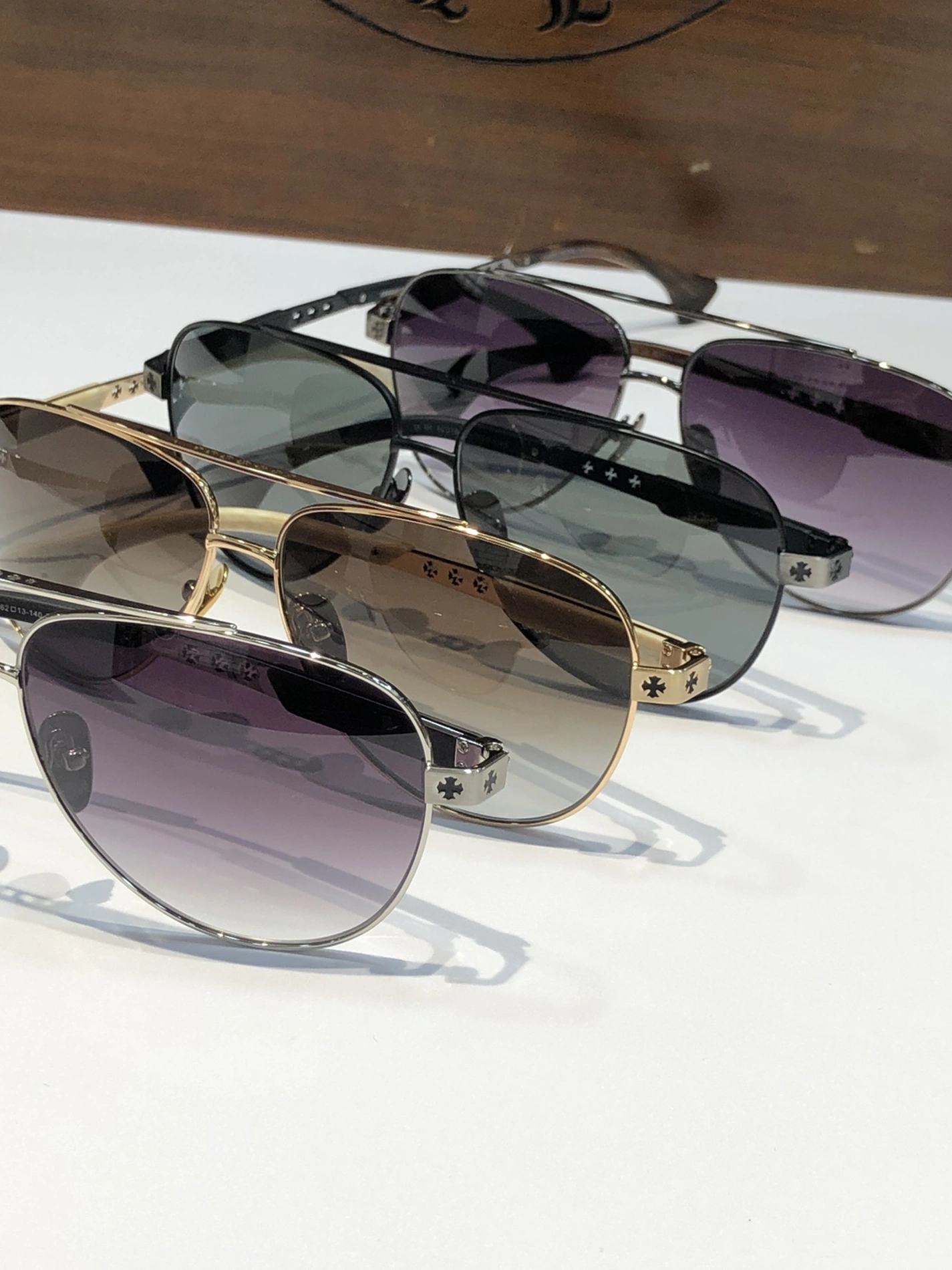 Chrome Hearts AAA Quality Sunglasses Vibrant 9353