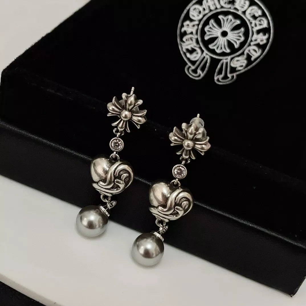 Chrome Hearts Earrings For Women Bold 1554