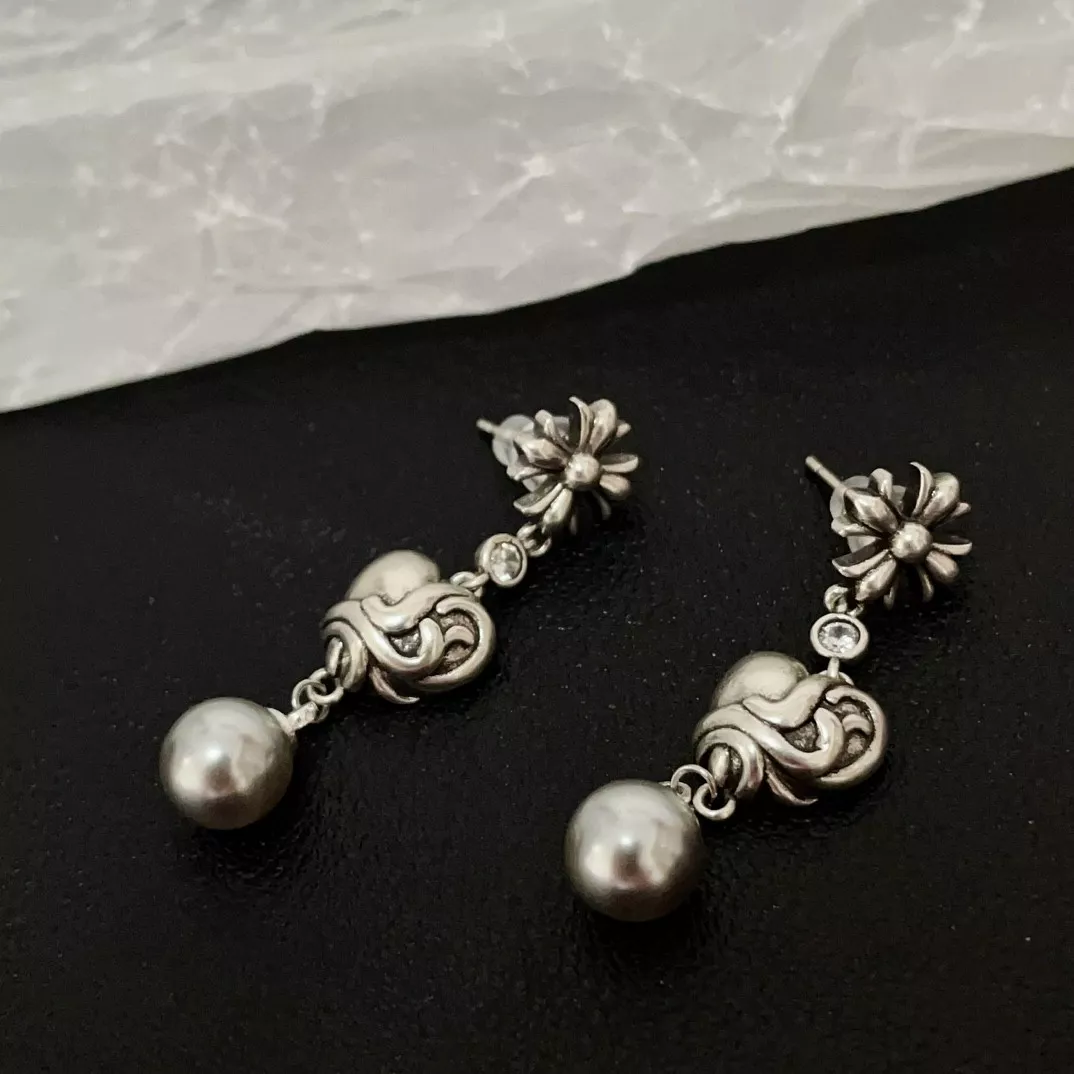 Chrome Hearts Earrings For Women Bold 1554