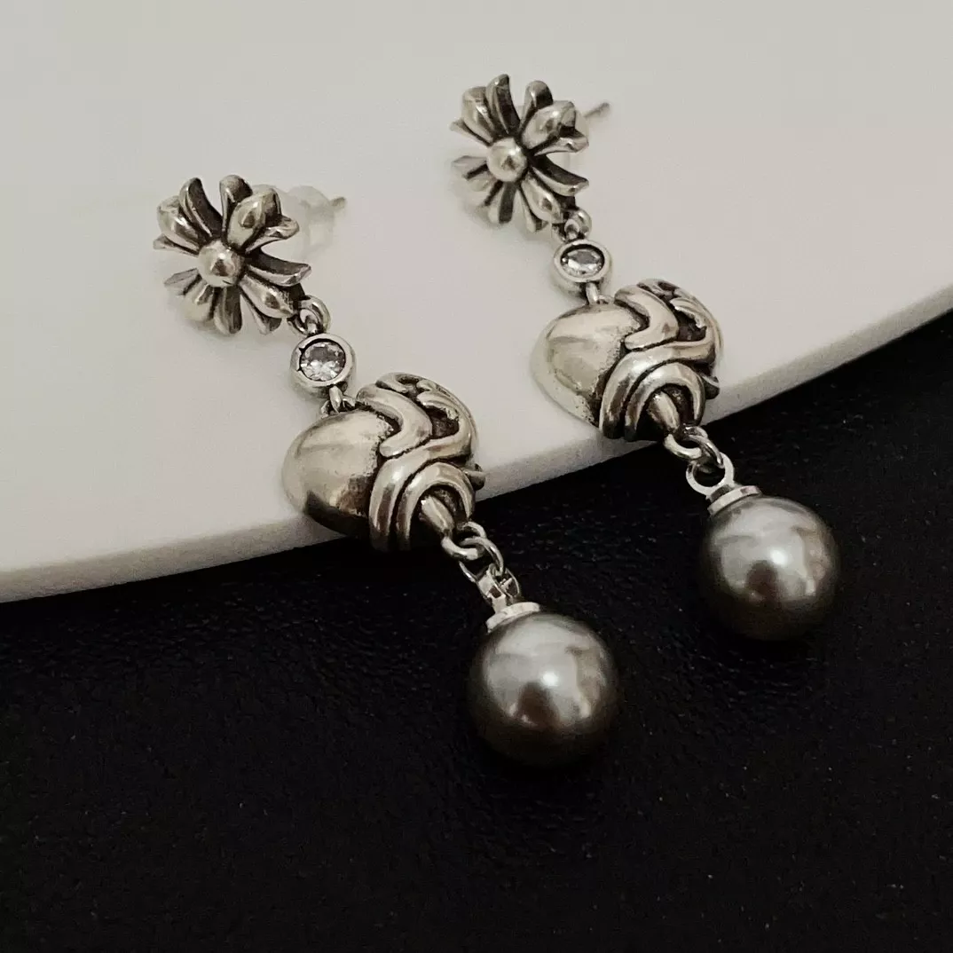 Chrome Hearts Earrings For Women Bold 1554